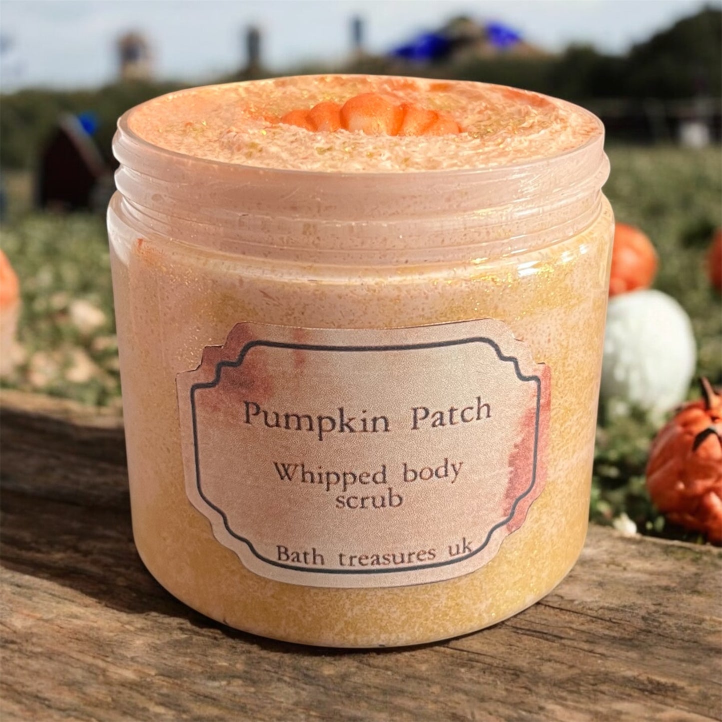 Pumpkin patch whipped body scrub 💫