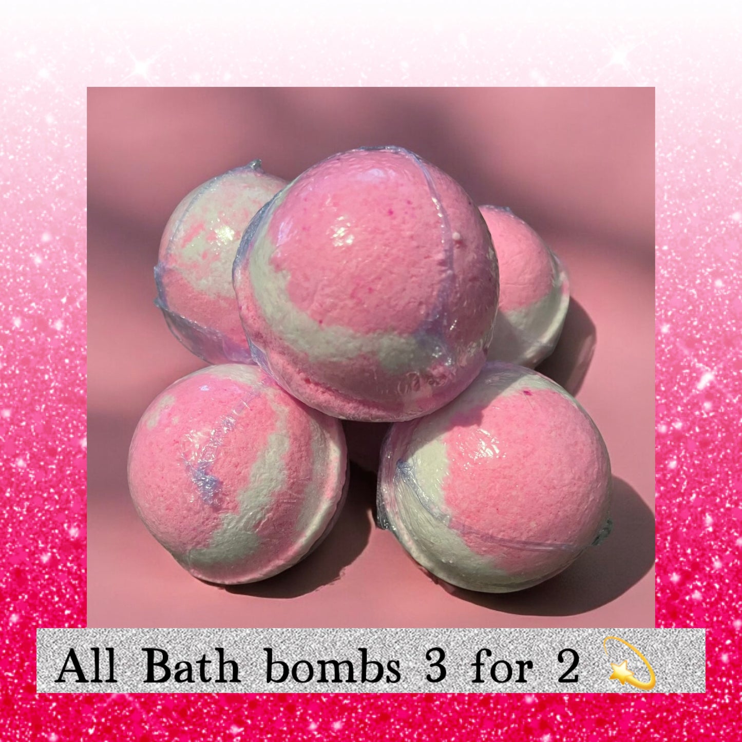 Fairy snow bath bomb 💫