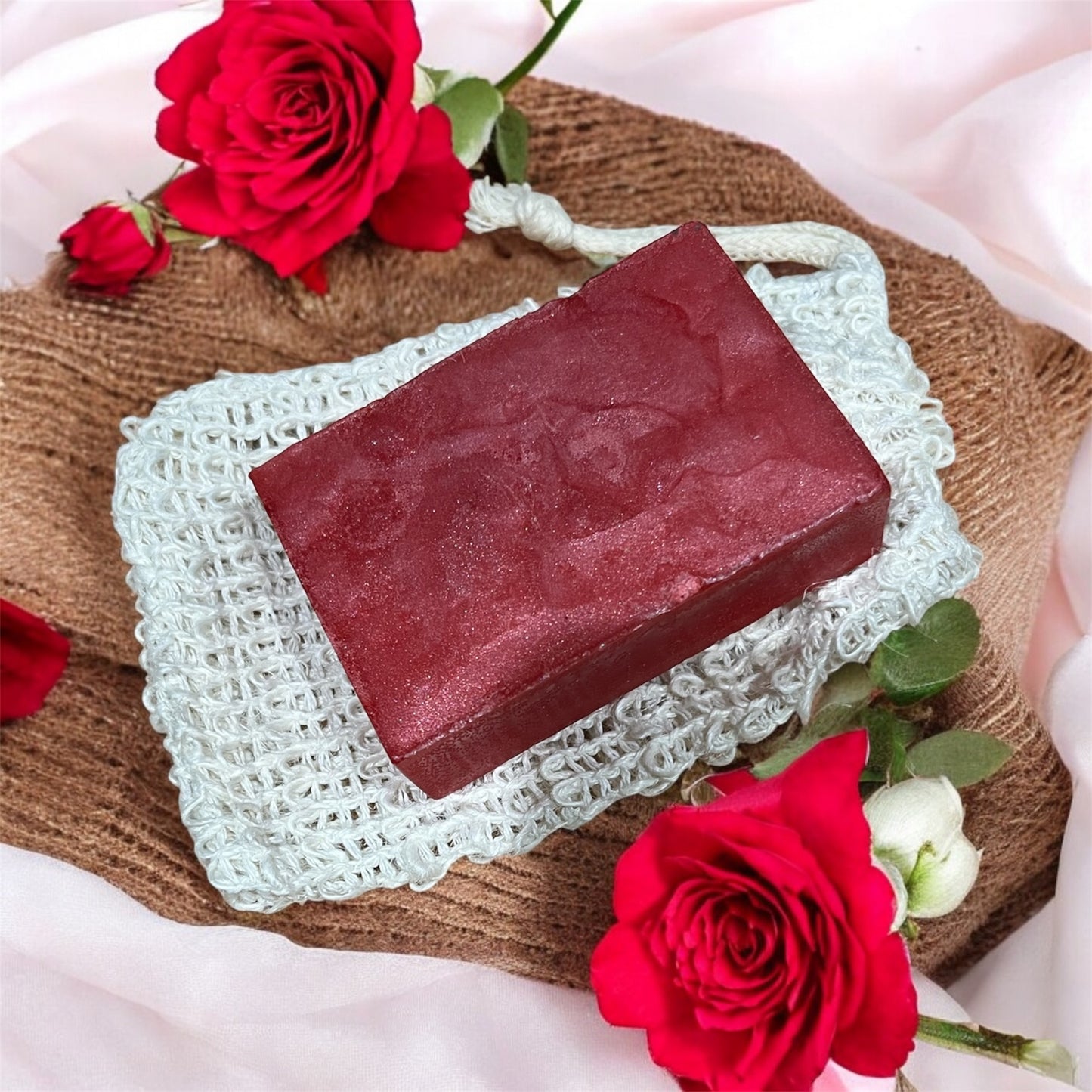 Marshmallow & Raspberry Soap Bar 💫