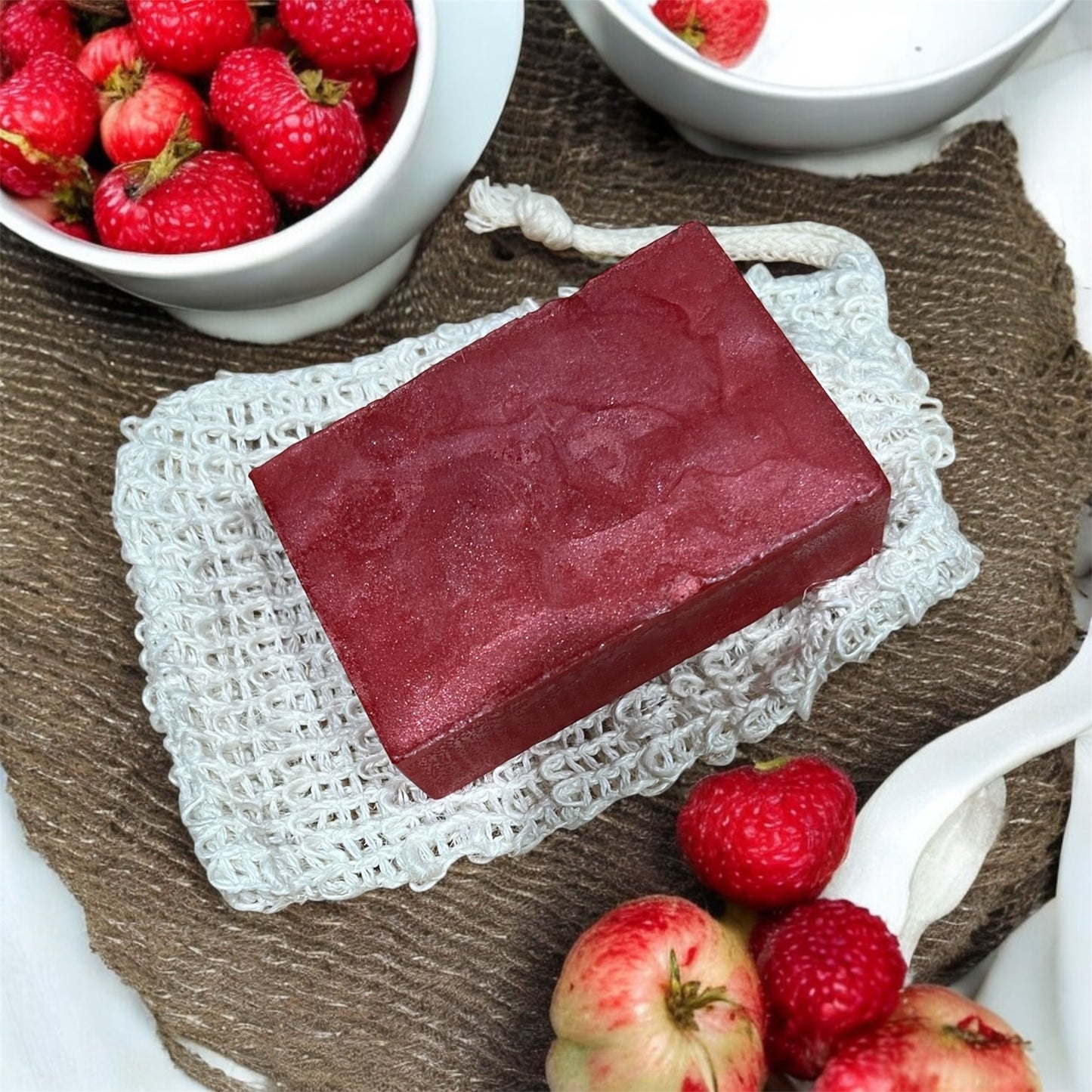 Marshmallow & Raspberry Soap Bar 💫