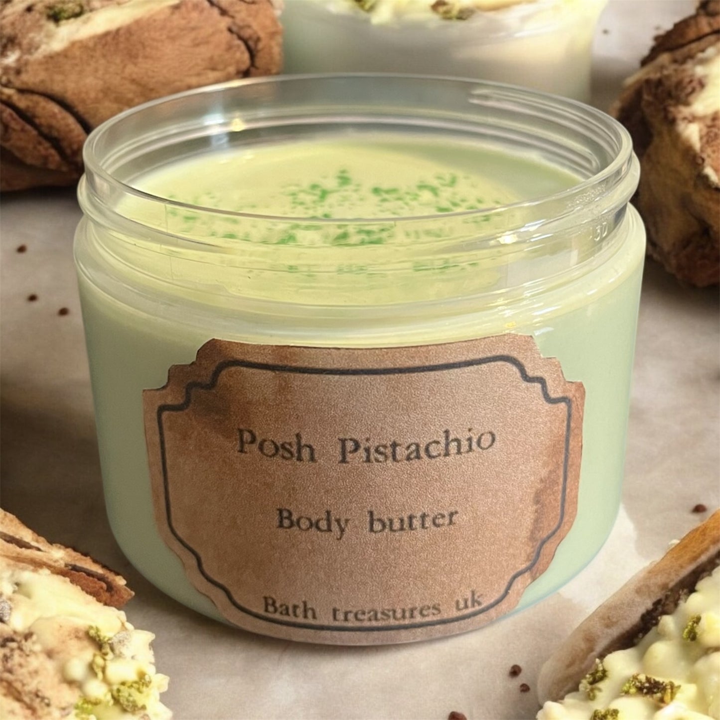 Posh pistachio body butter 💫