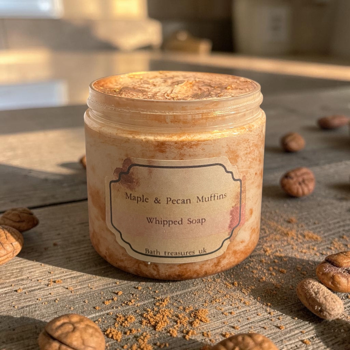 Maple & Pecan Muffins Whipped Soap🍁🍂🥮💫