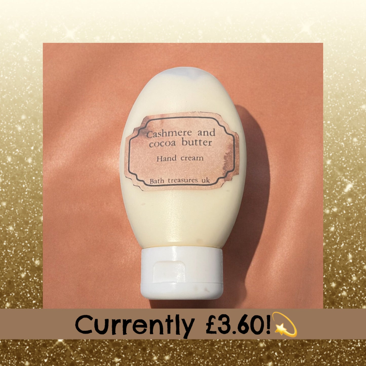 Cashmere and cocoa butter hand cream 💫