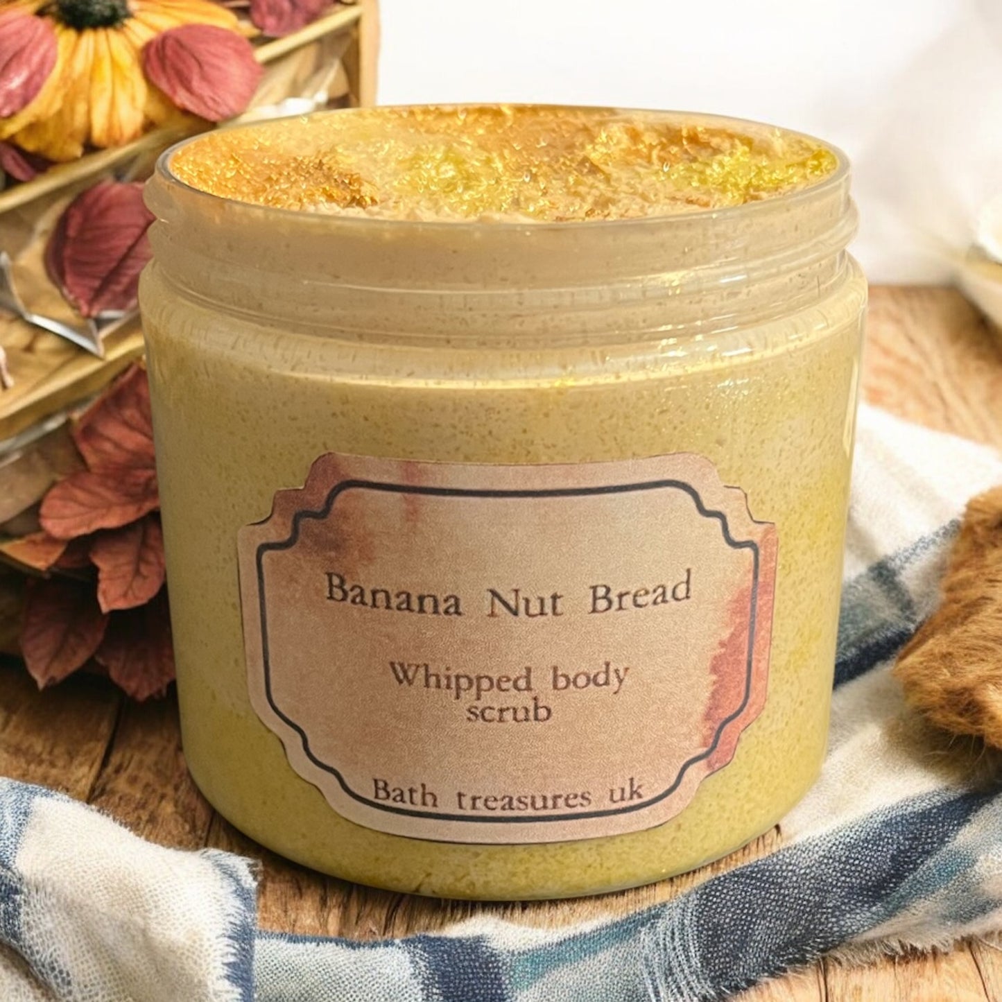 Banana Nut Bread whipped body scrub 💫