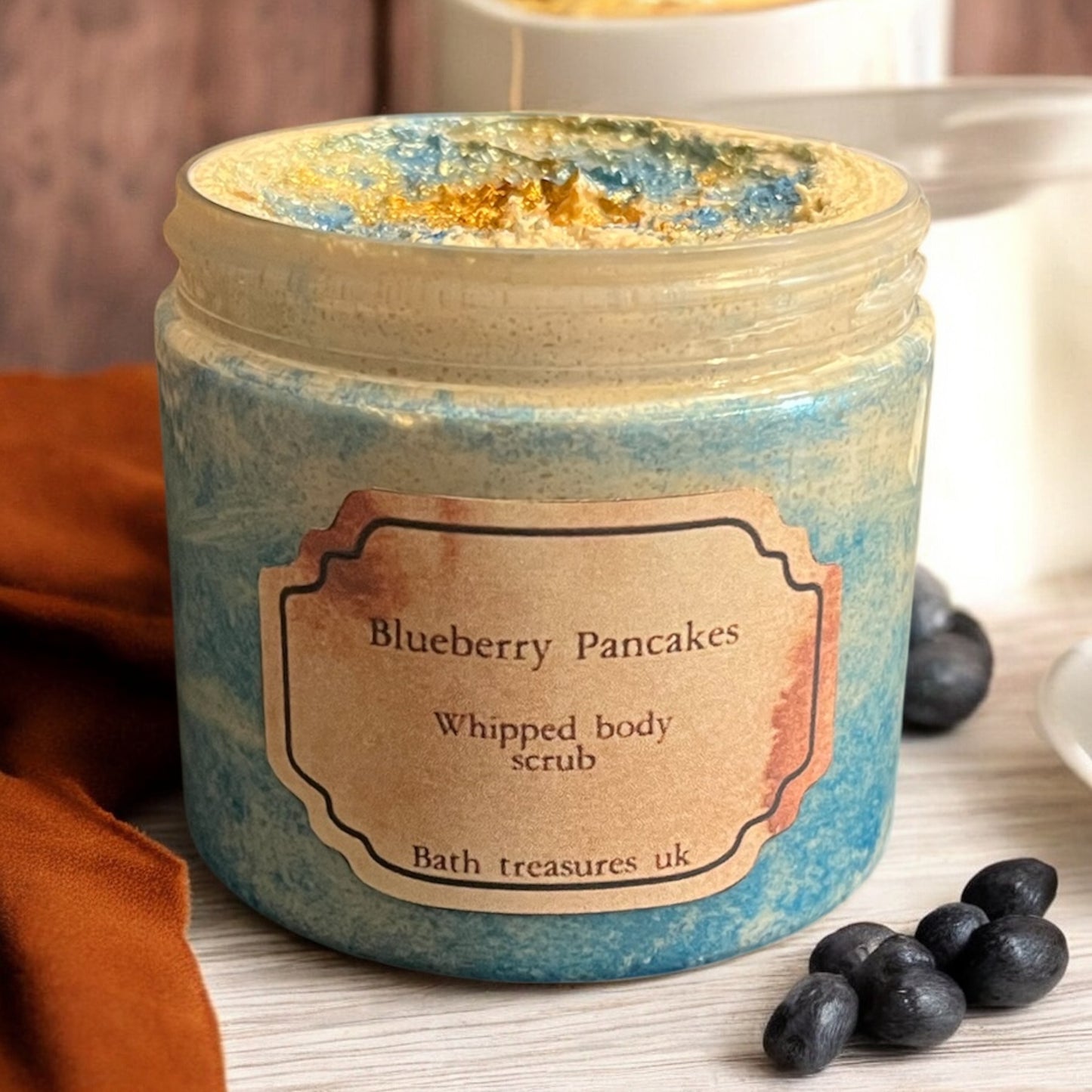 Blueberry Pancakes whipped body scrub 💫