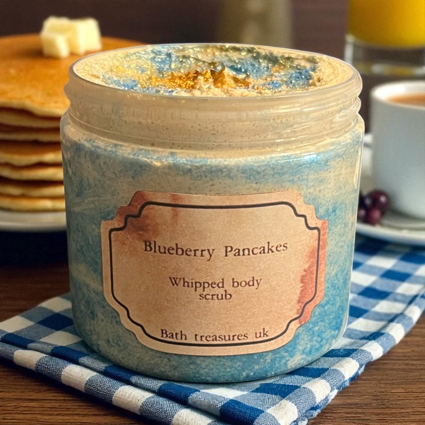 Blueberry Pancakes whipped body scrub 💫