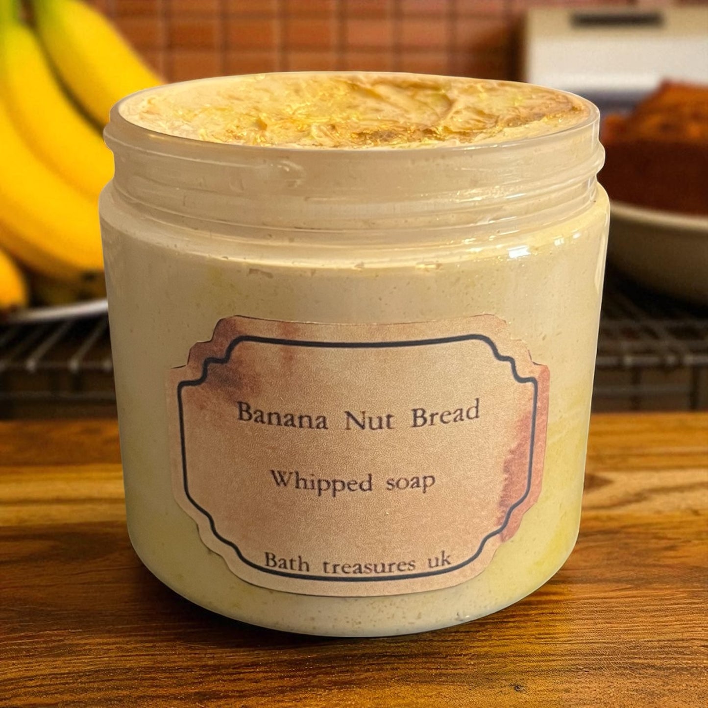 Banana Nut Bread Whipped Soap 💫