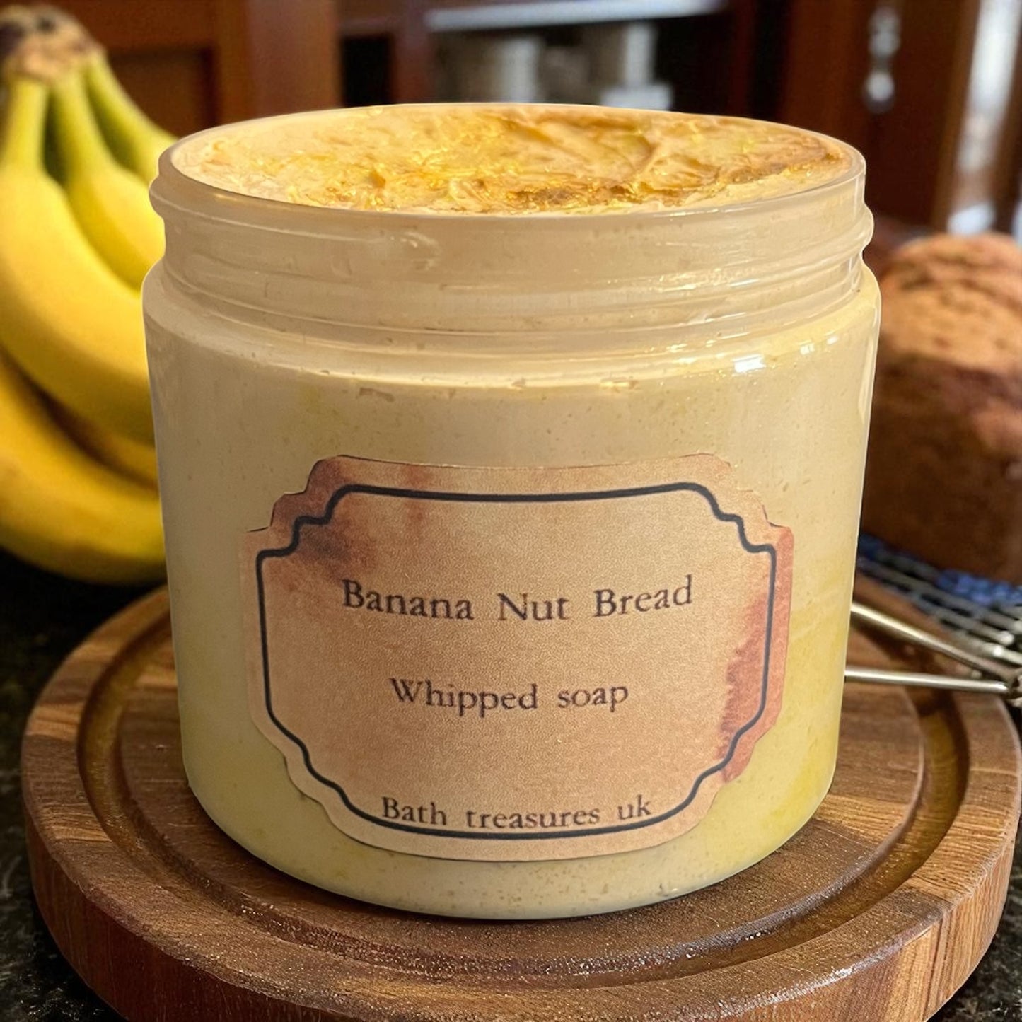 Banana Nut Bread Whipped Soap 💫