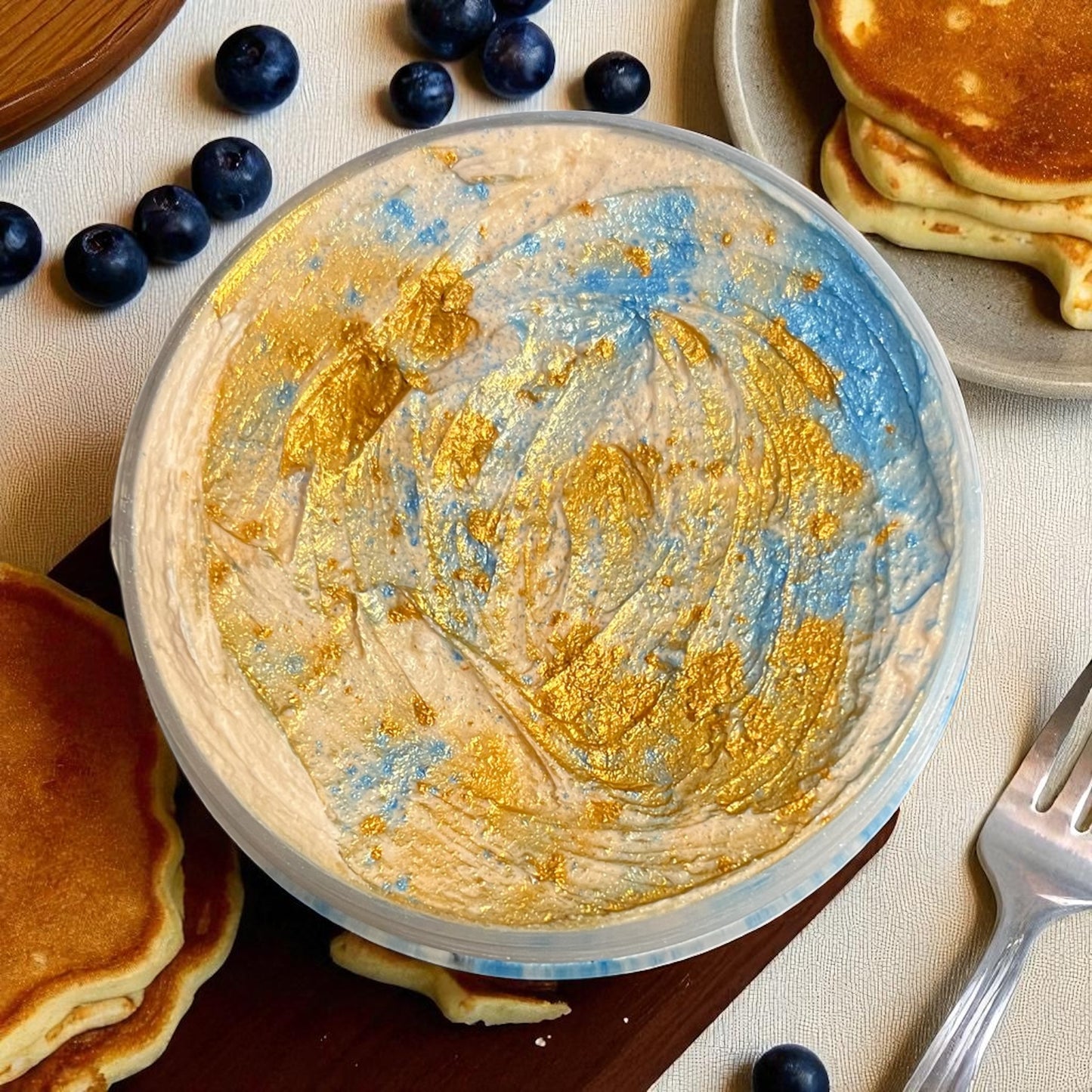 Blueberry pancakes whipped soap 💫