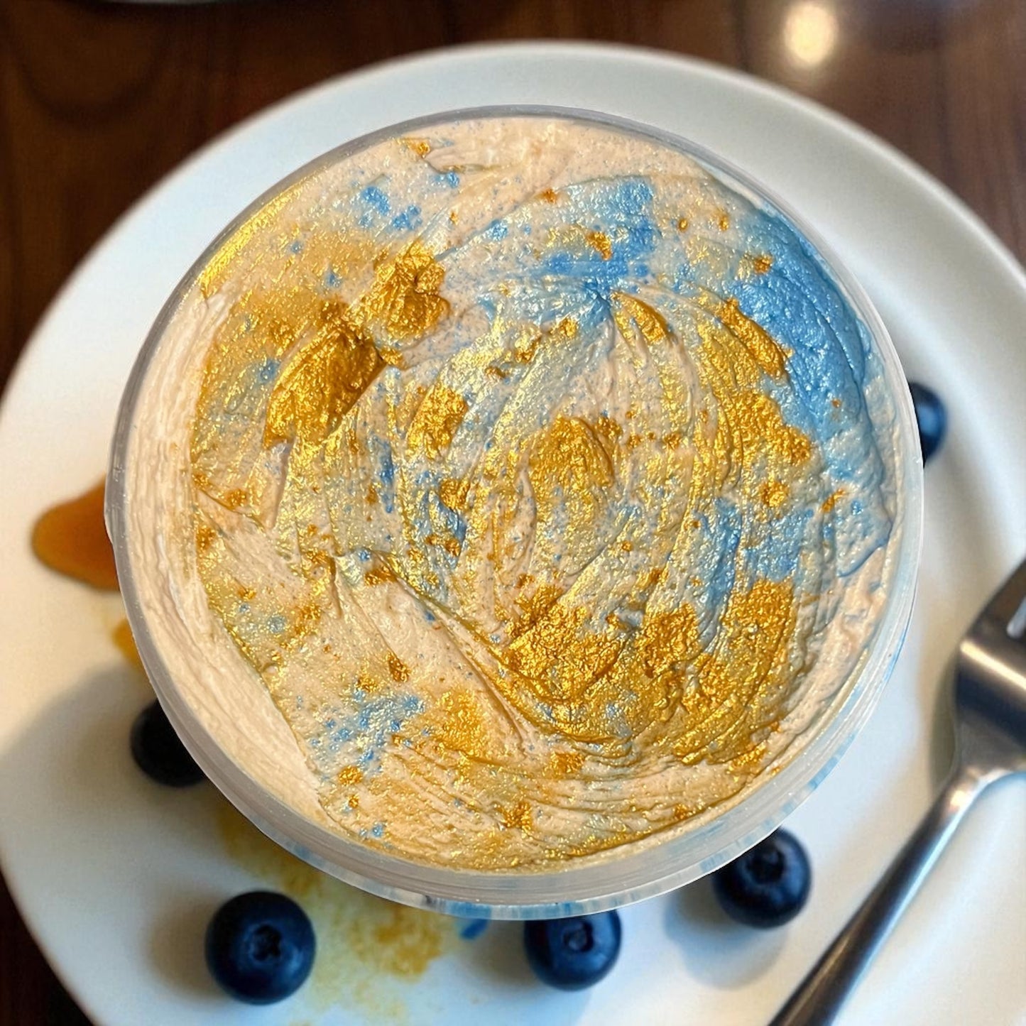 Blueberry pancakes whipped soap 💫