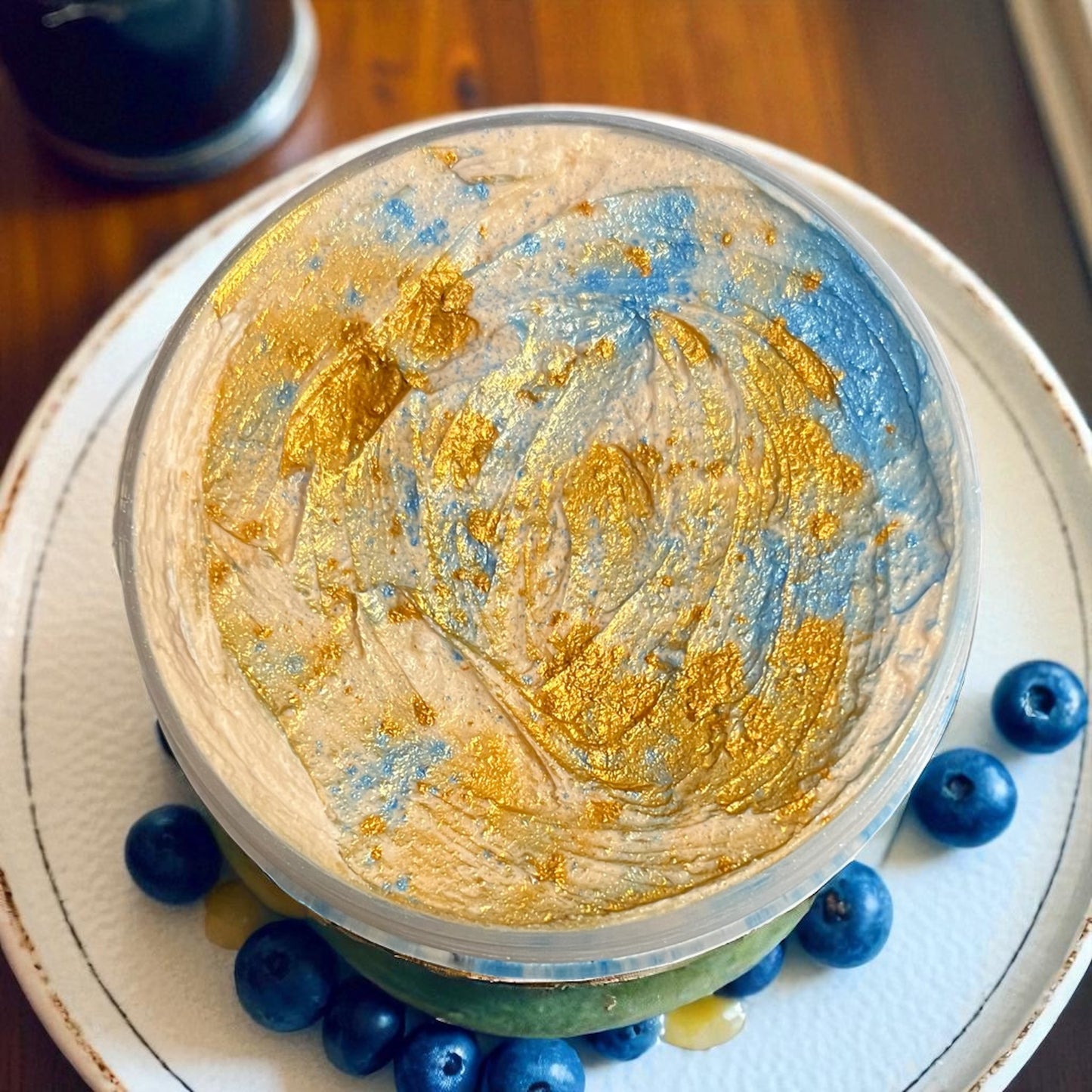 Blueberry pancakes whipped soap 💫