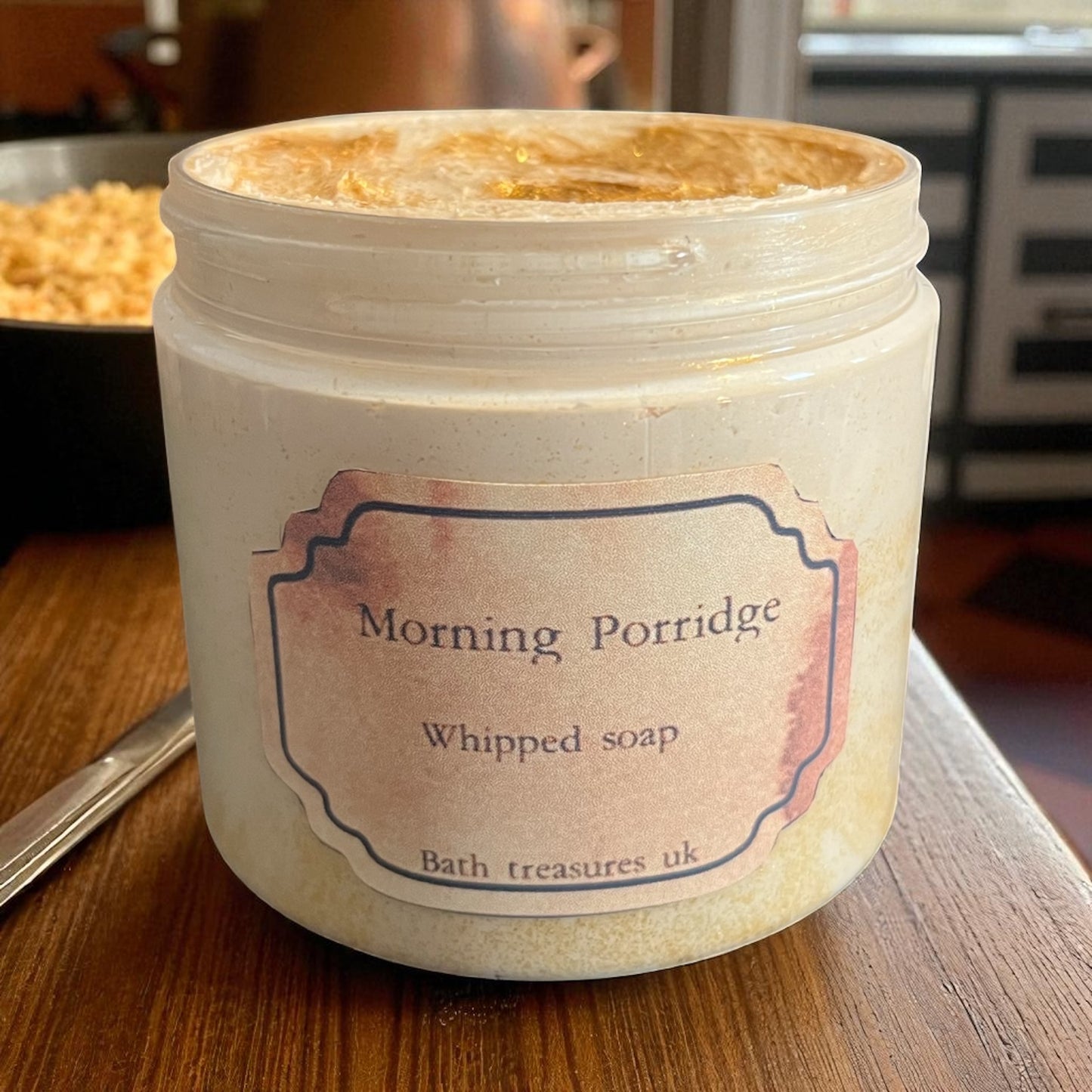 Morning porridge whipped soap 💫