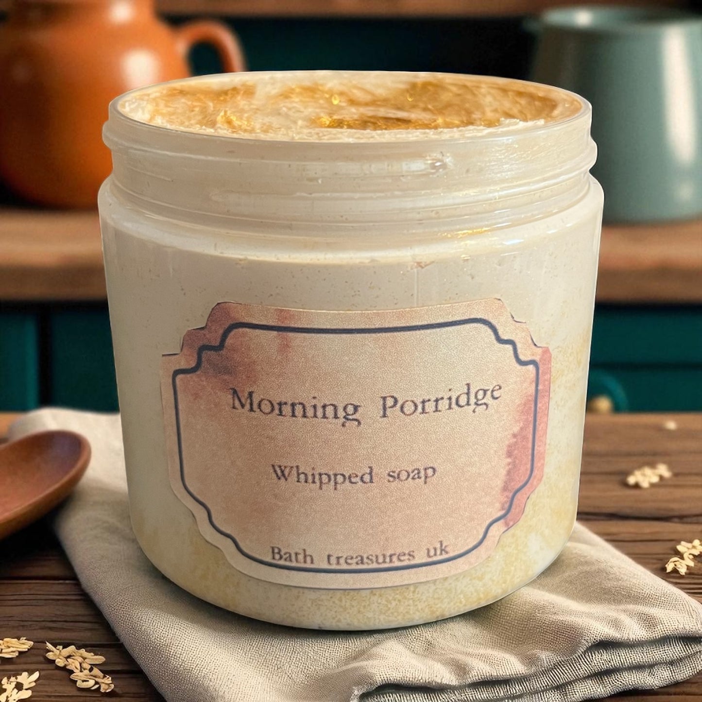 Morning porridge whipped soap 💫