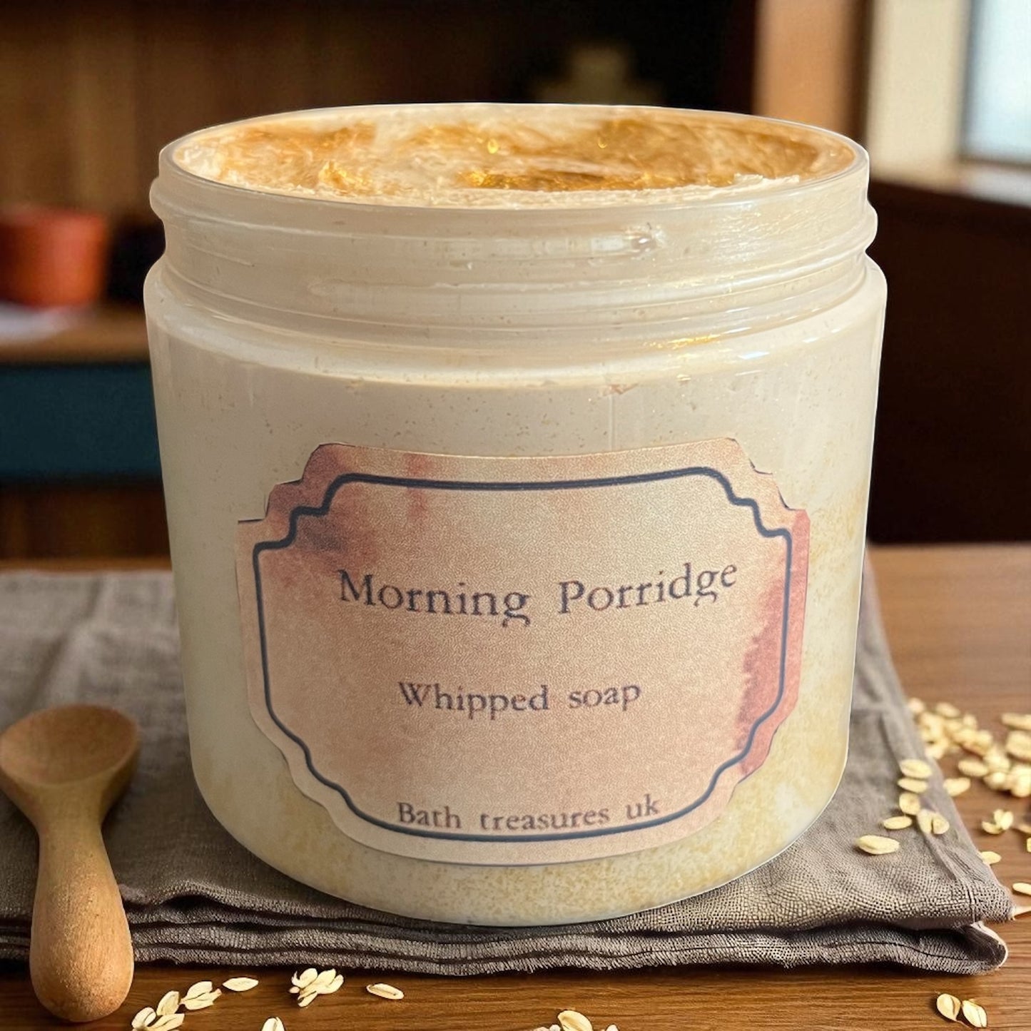 Morning porridge whipped soap 💫