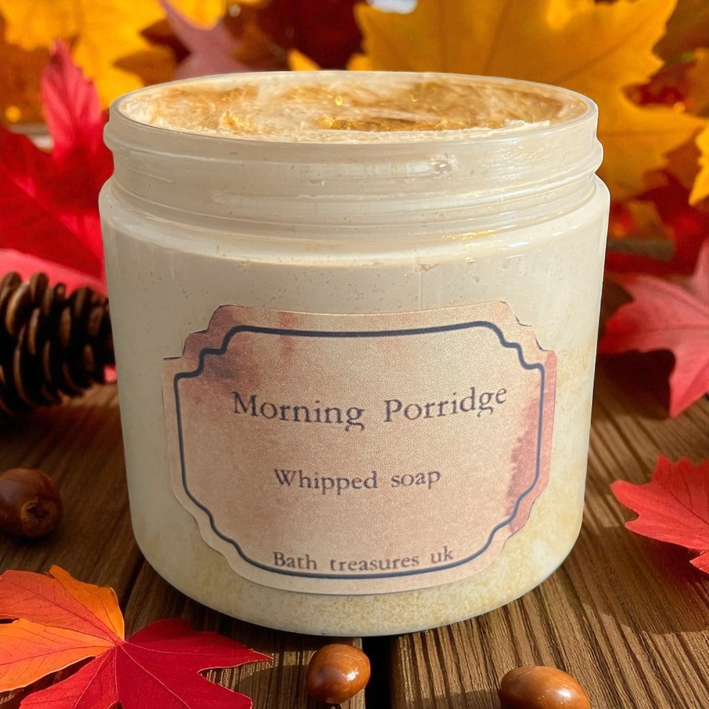Morning porridge whipped soap 💫