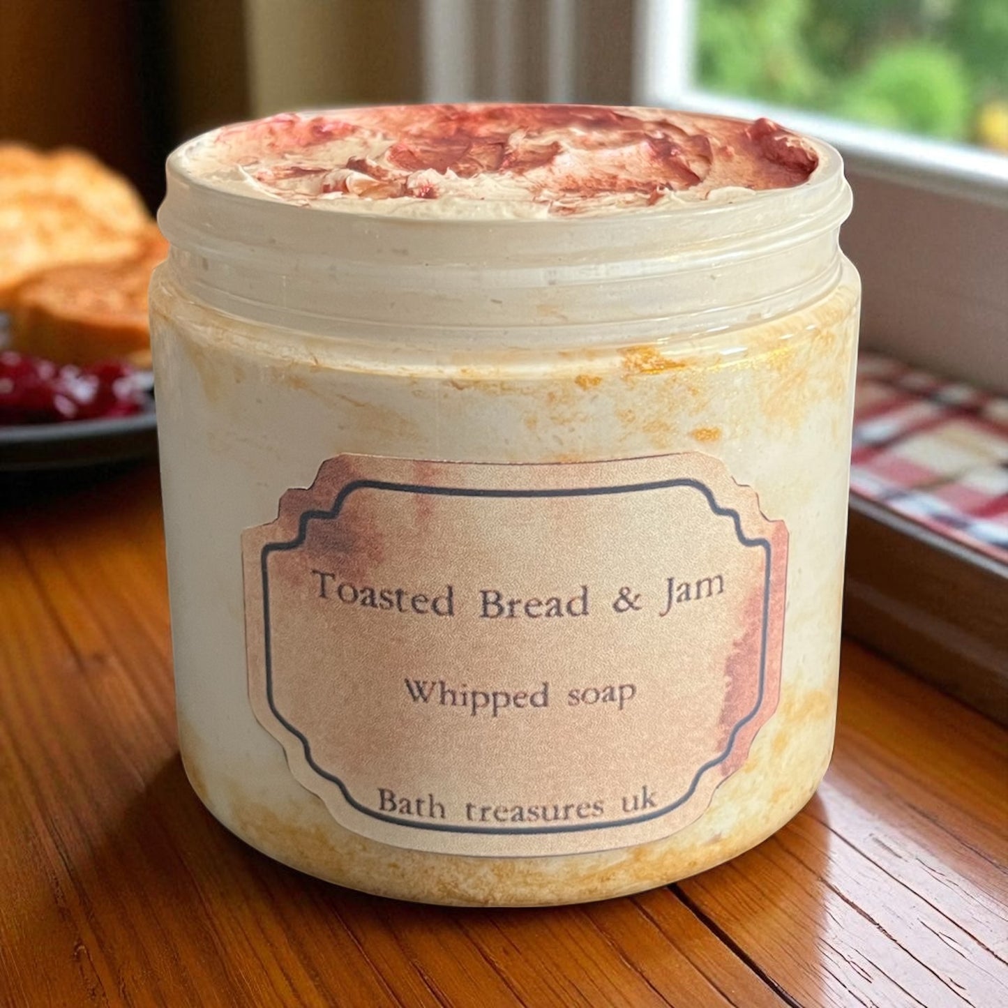 Toasted Bread & Jam whipped soap 💫