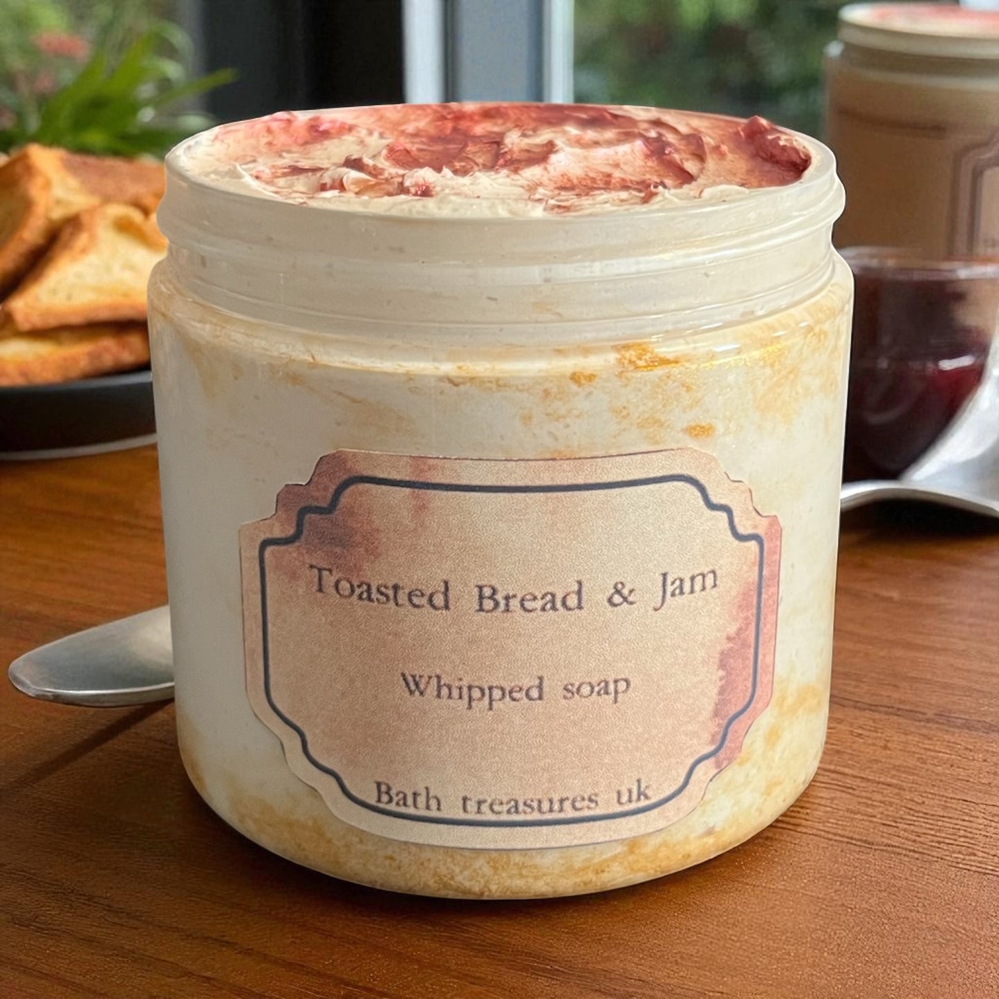Toasted Bread & Jam whipped soap 💫