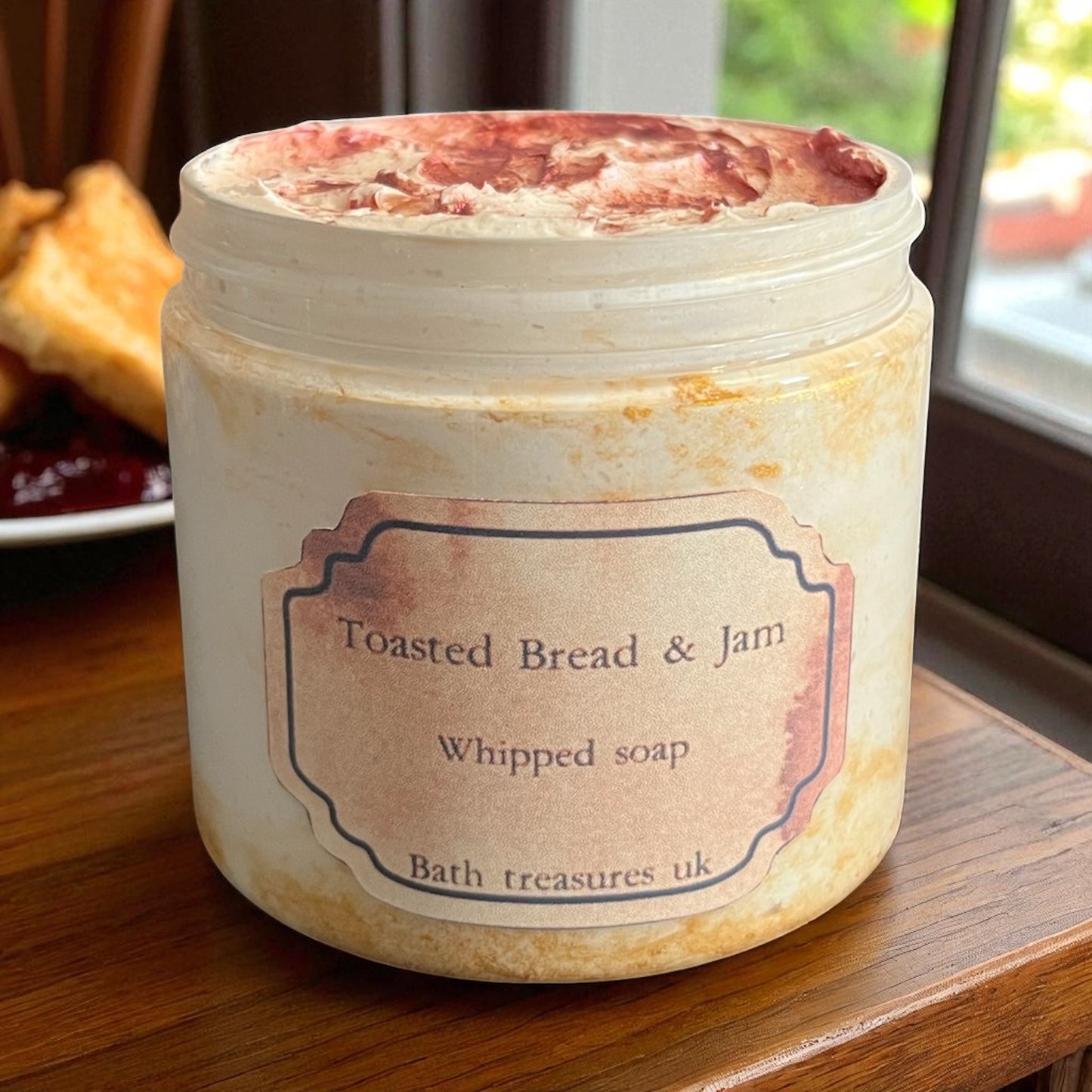 Toasted Bread & Jam whipped soap 💫