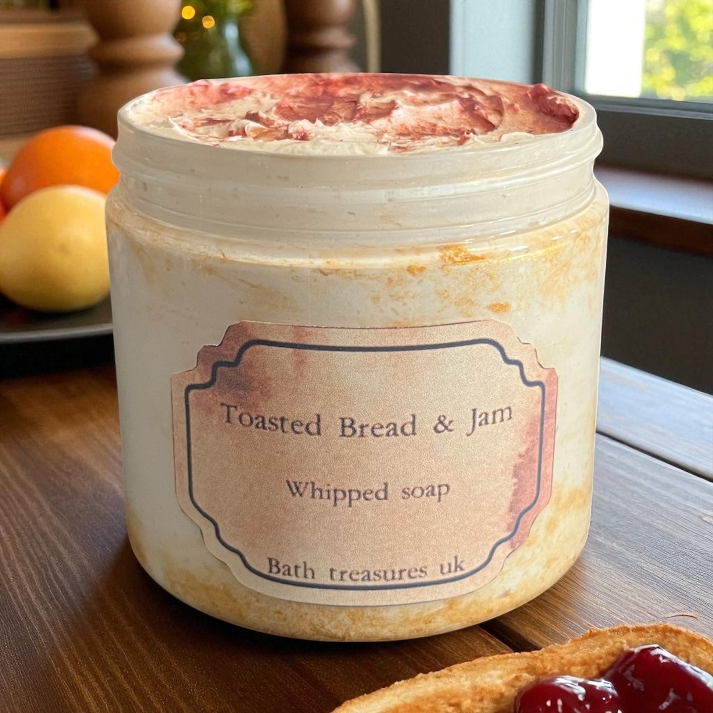 Toasted Bread & Jam whipped soap 💫