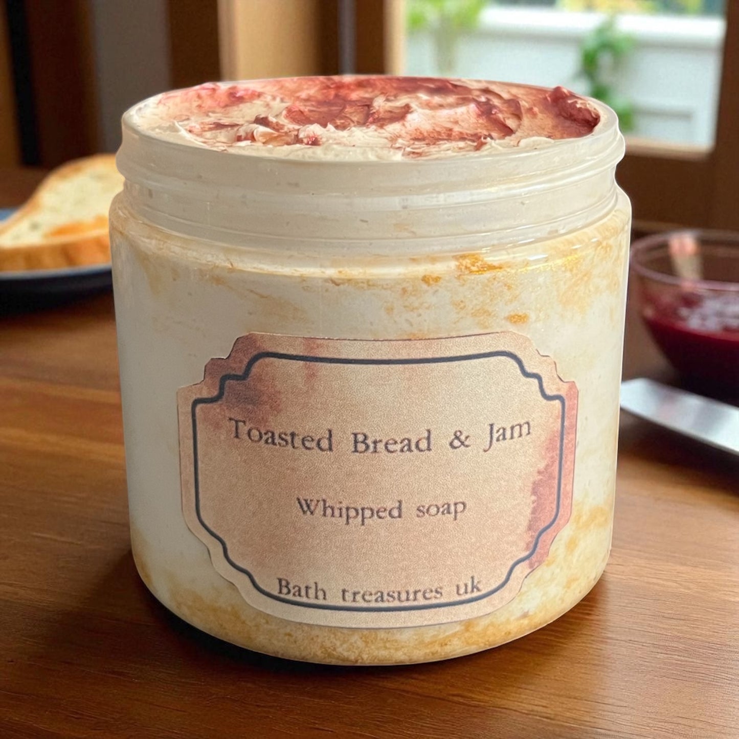 Toasted Bread & Jam whipped soap 💫