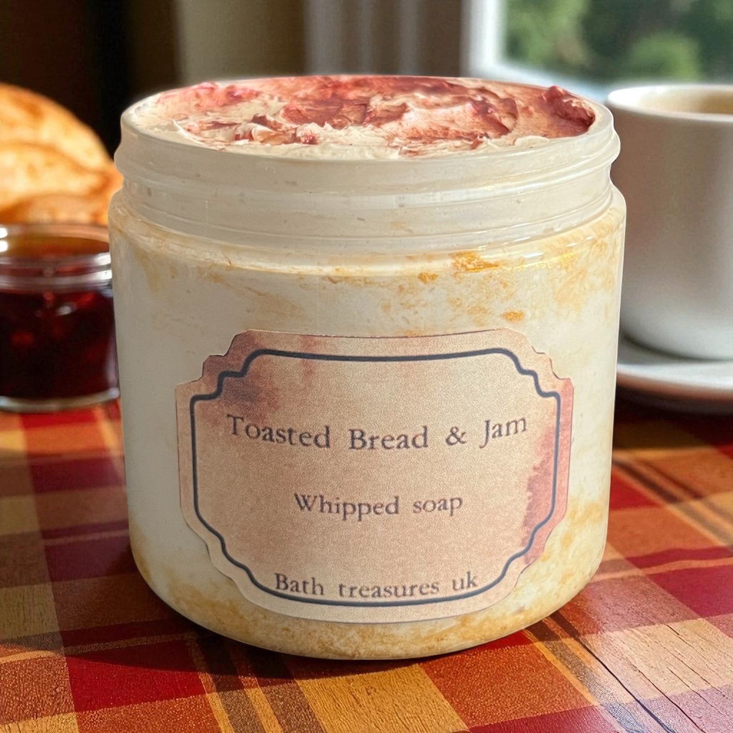 Toasted Bread & Jam whipped soap 💫
