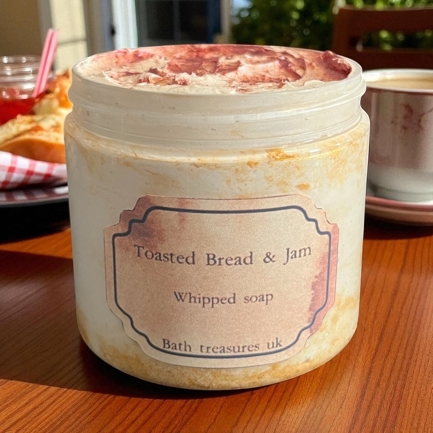 Toasted Bread & Jam whipped soap 💫