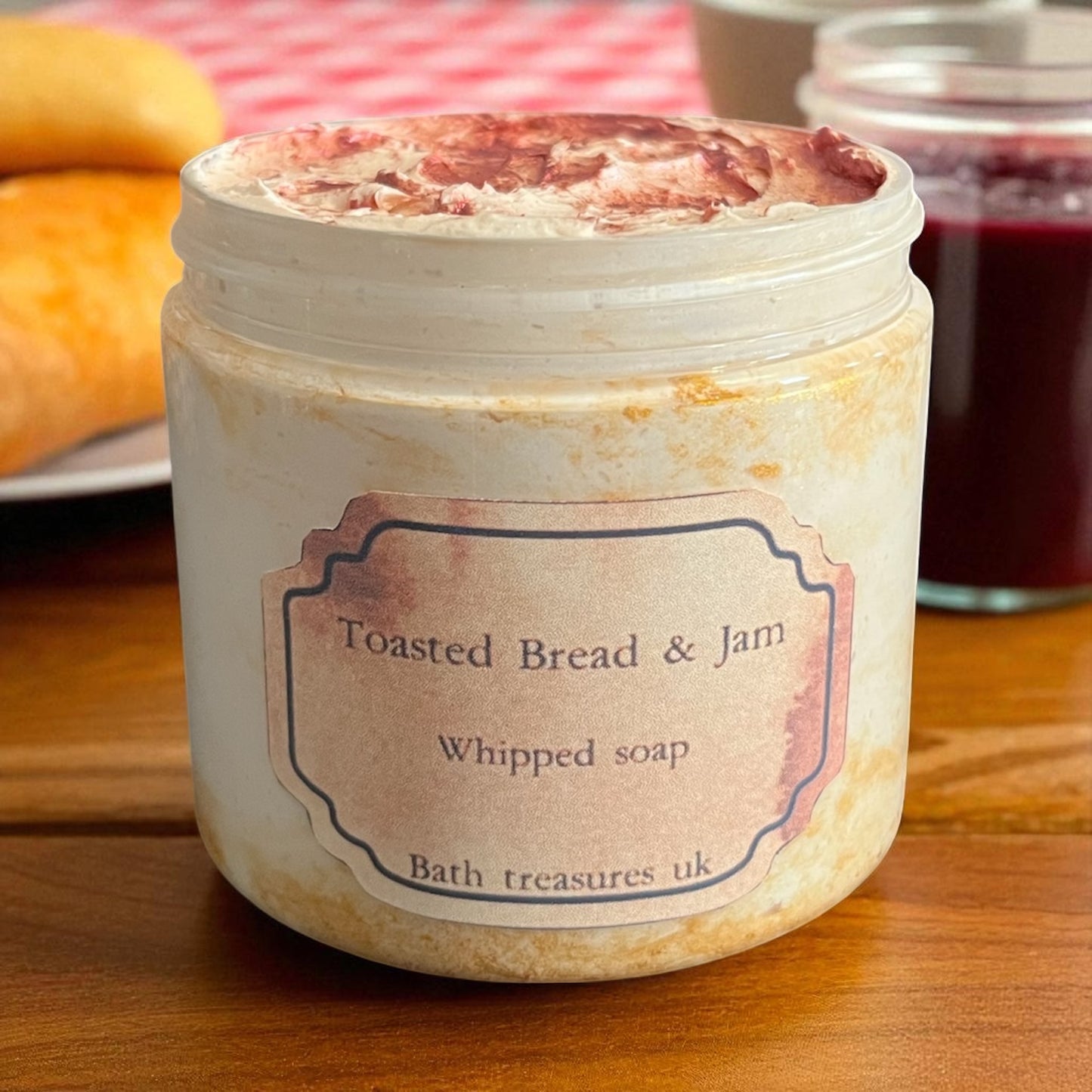 Toasted Bread & Jam whipped soap 💫