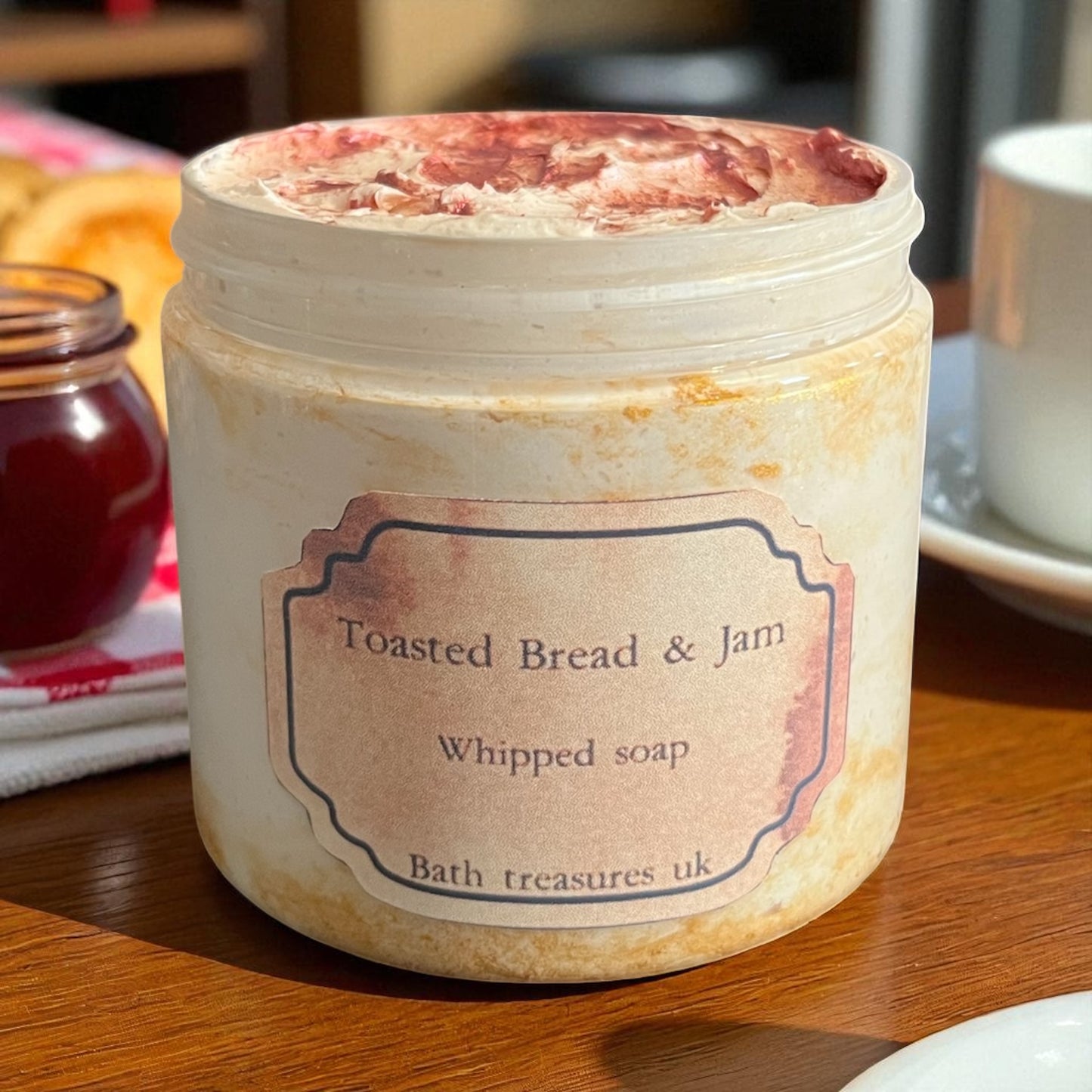Toasted Bread & Jam whipped soap 💫