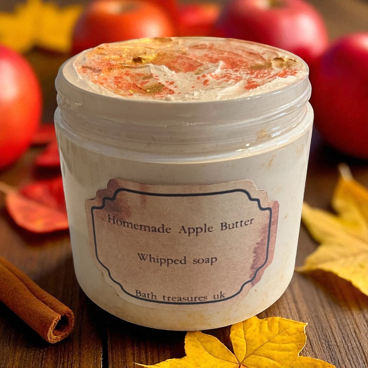 Homemade Apple Butter whipped soap 💫