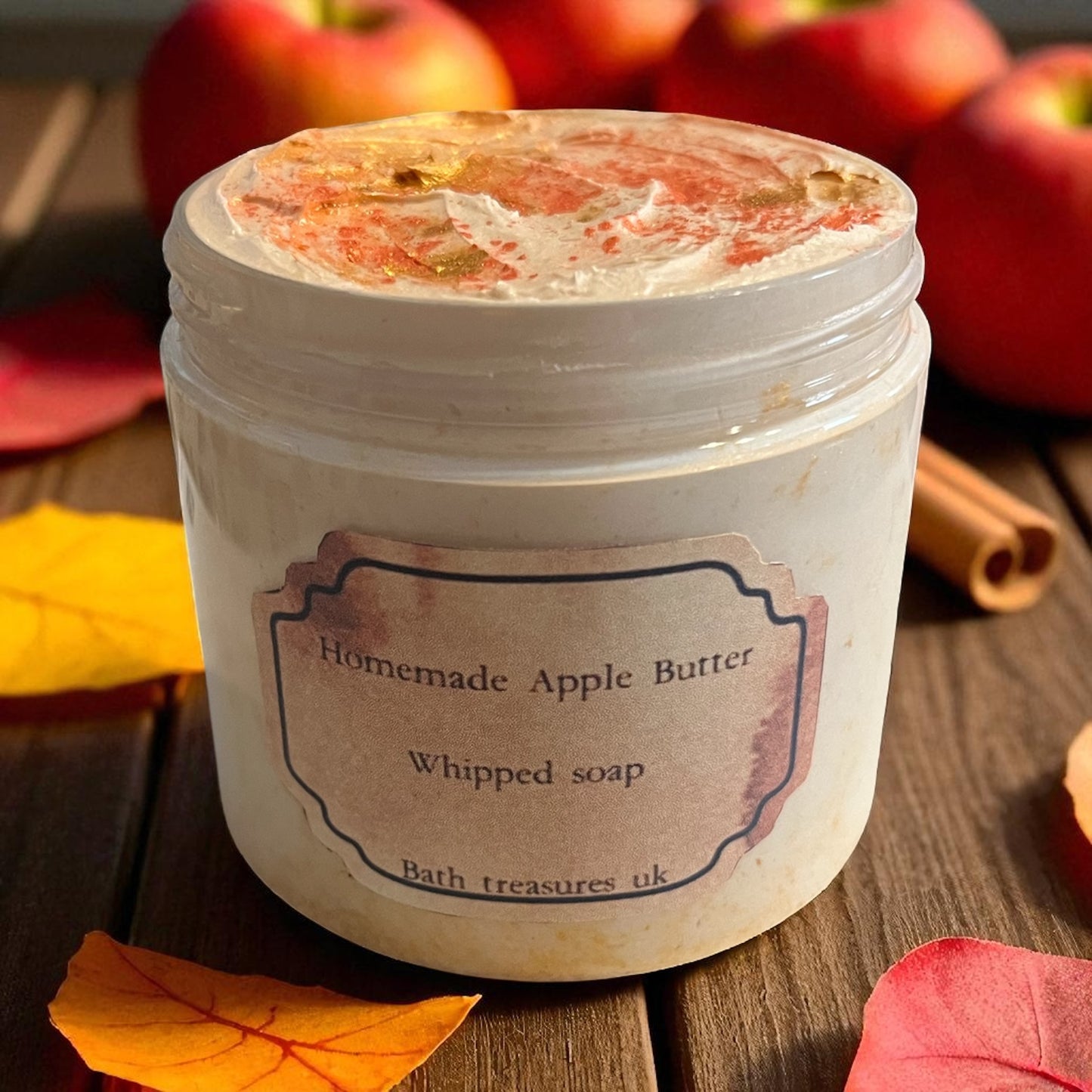 Homemade Apple Butter whipped soap 💫
