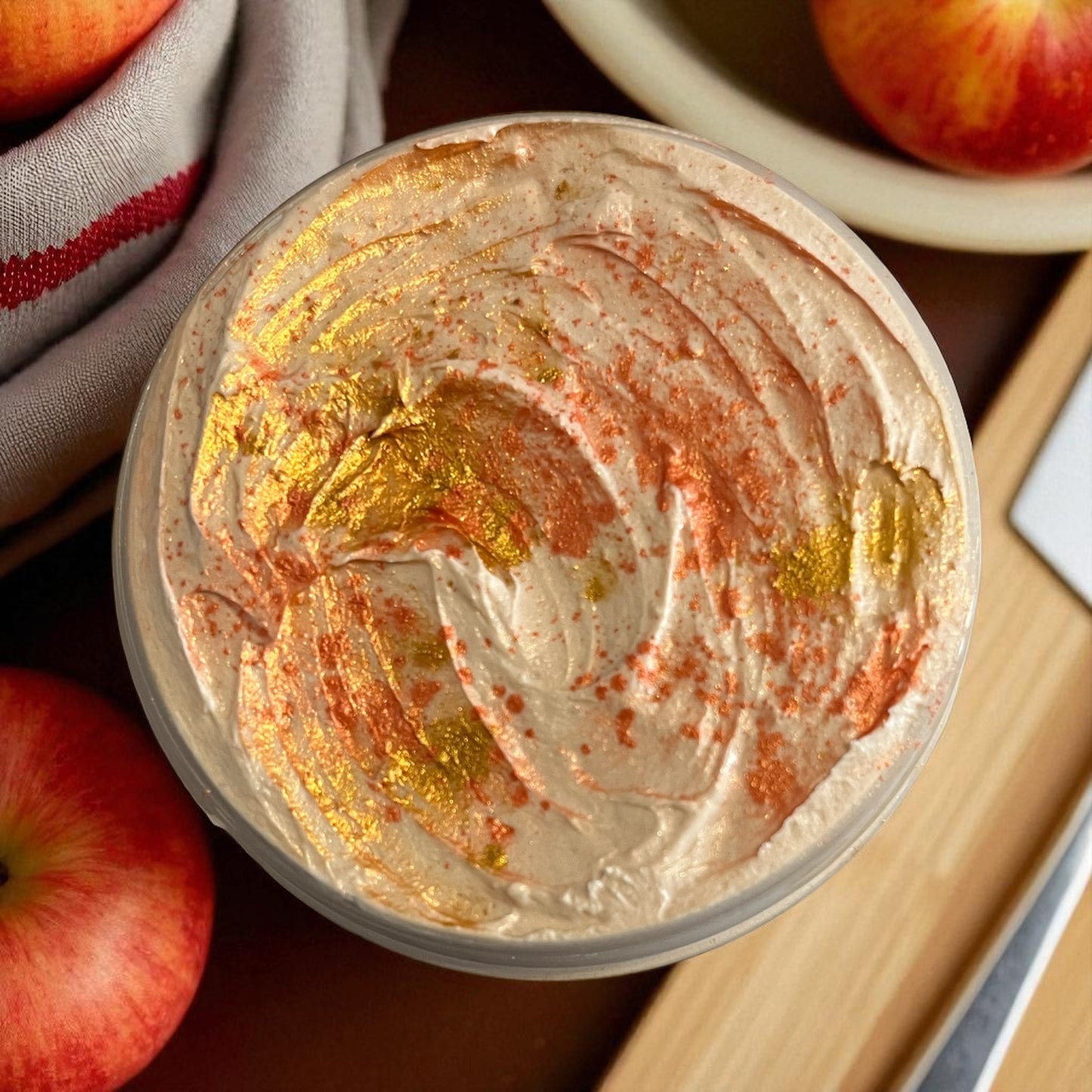 Homemade Apple Butter whipped soap 💫