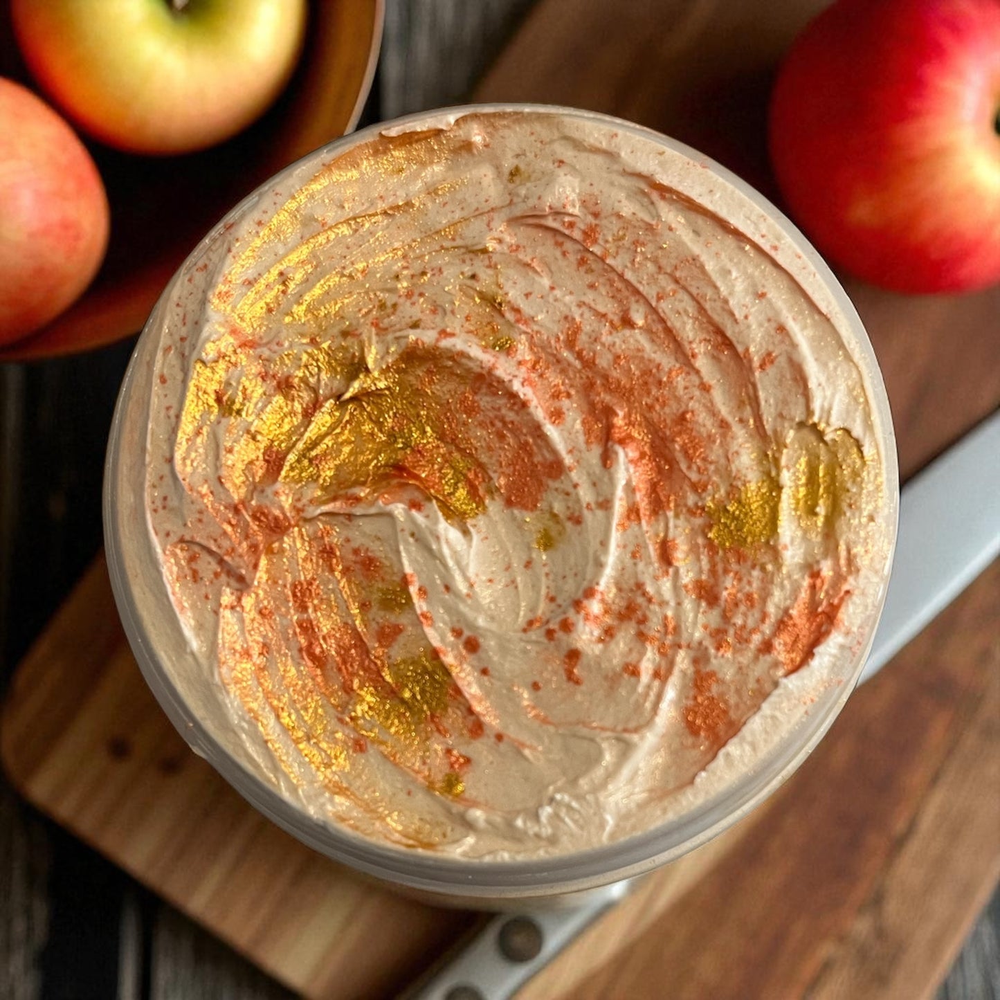 Homemade Apple Butter whipped soap 💫