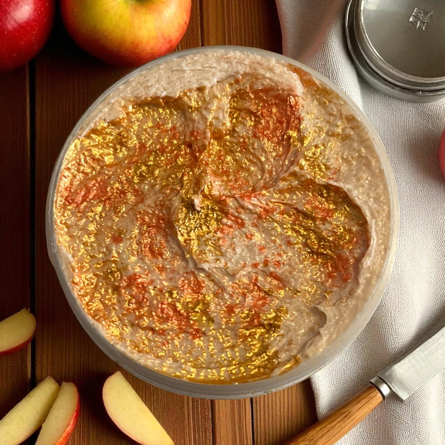 Homemade Apple Butter whipped body scrub 💫