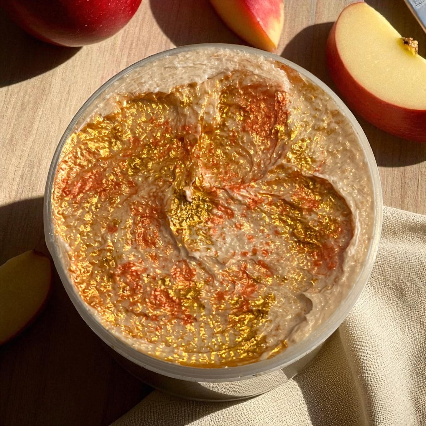 Homemade Apple Butter whipped body scrub 💫