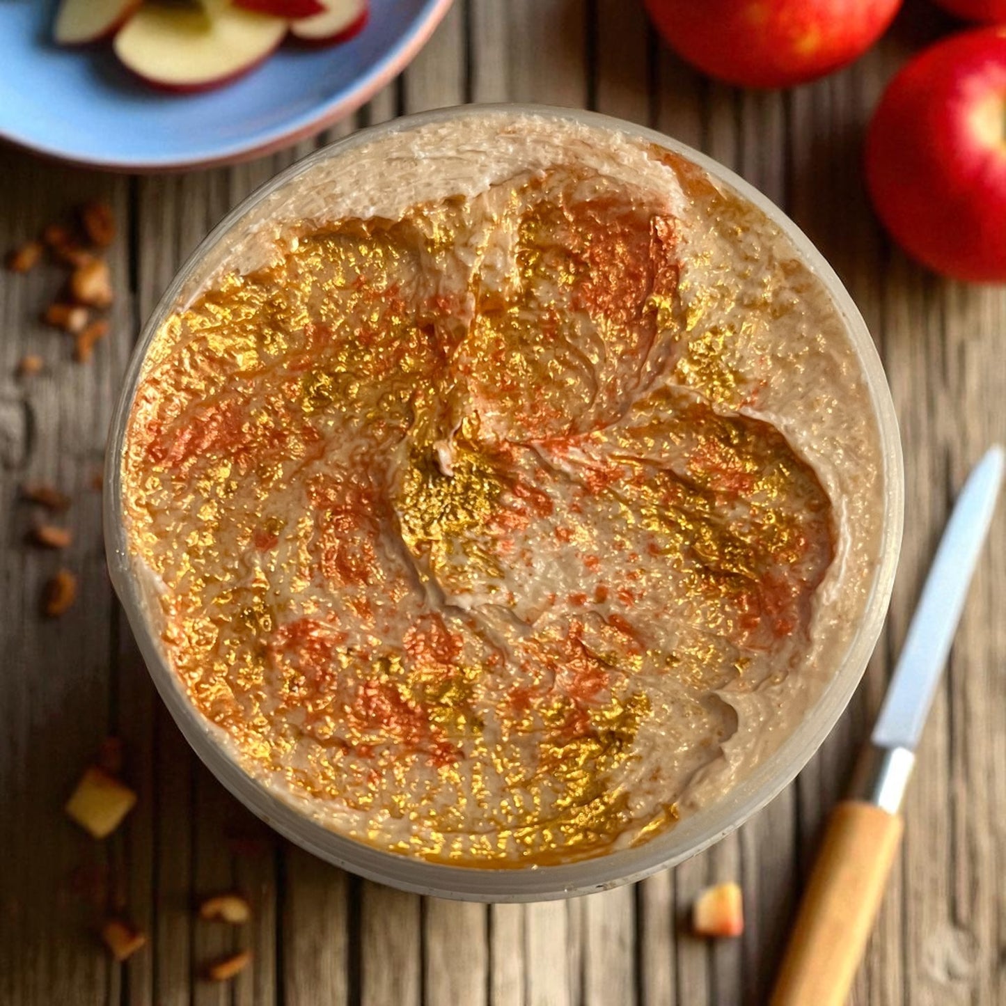 Homemade Apple Butter whipped body scrub 💫
