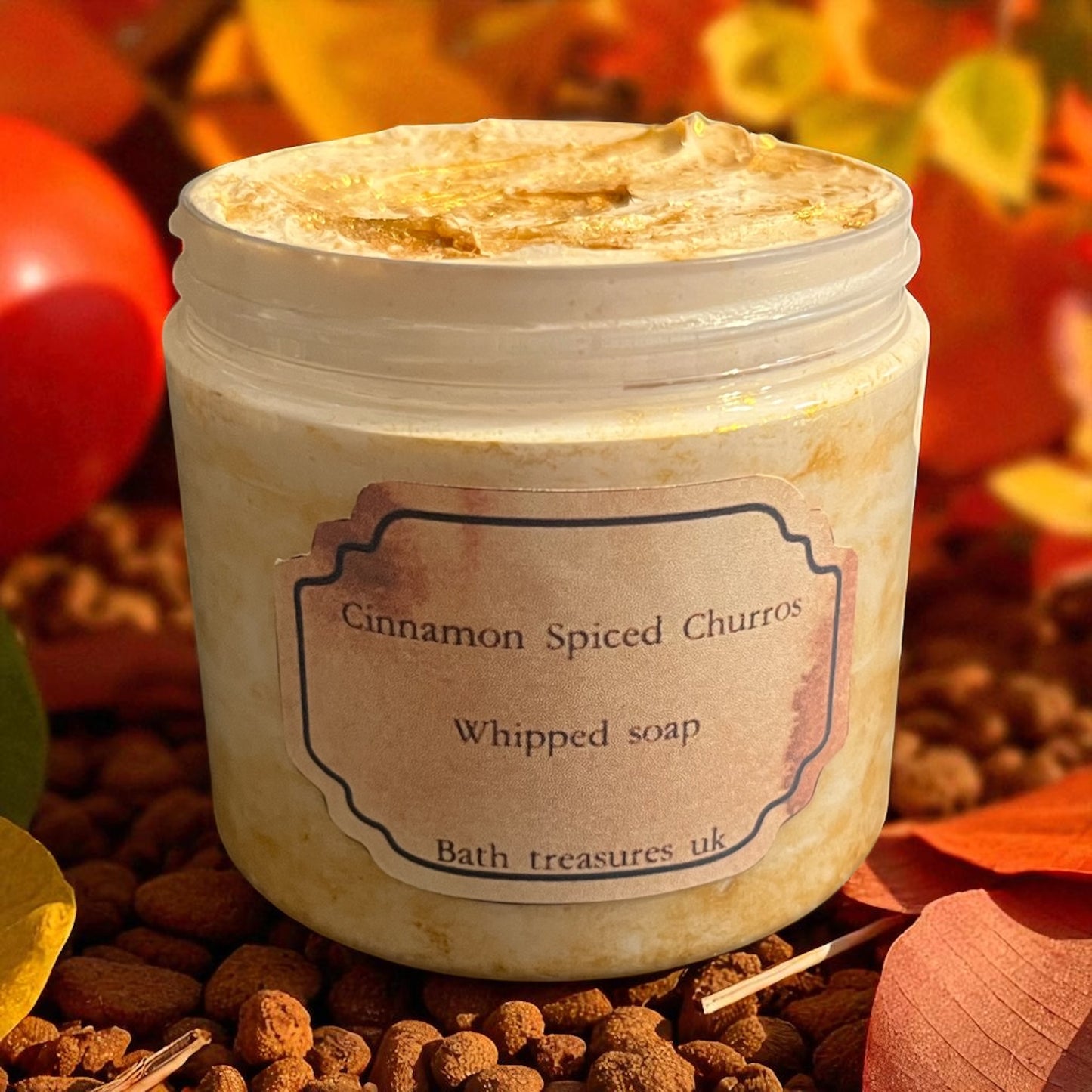 Cinnamon Spiced Churros whipped soap 💫