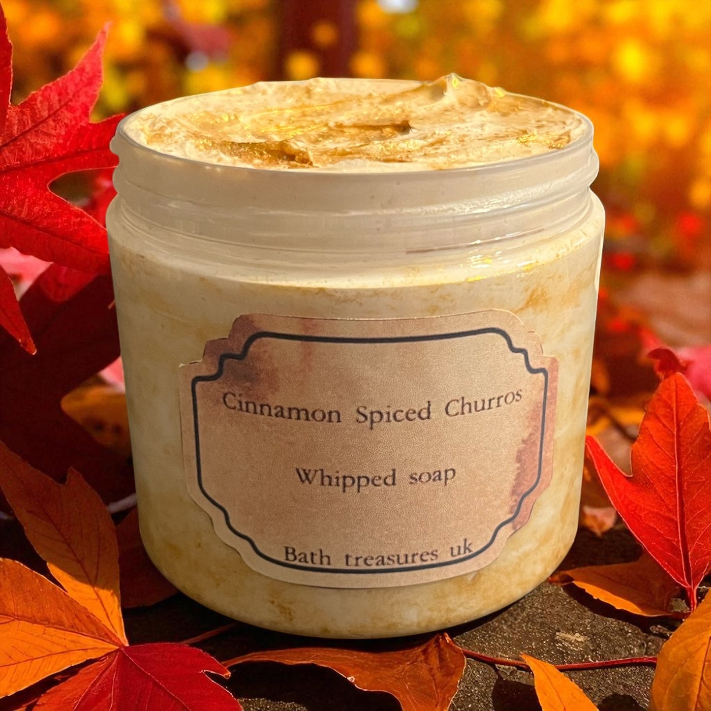 Cinnamon Spiced Churros whipped soap 💫