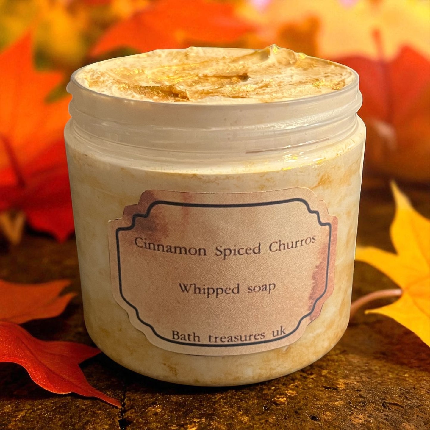 Cinnamon Spiced Churros whipped soap 💫