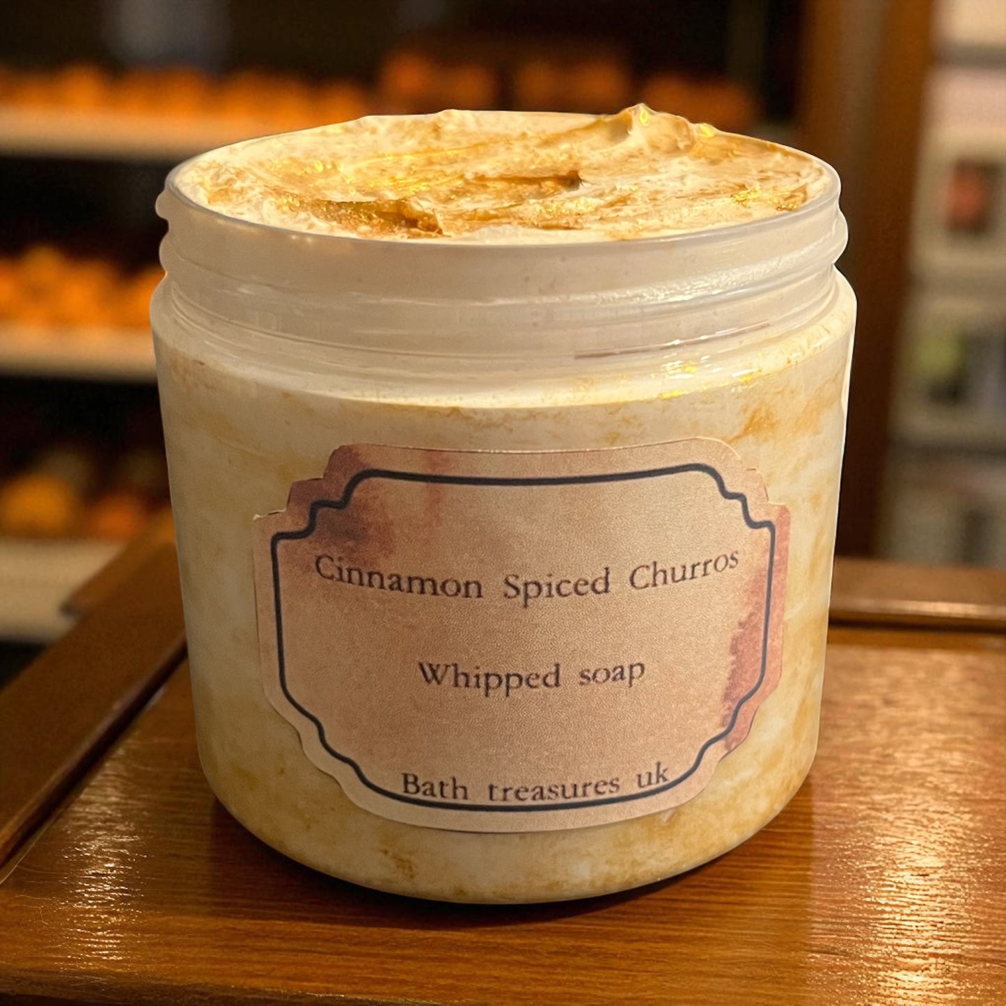 Cinnamon Spiced Churros whipped soap 💫