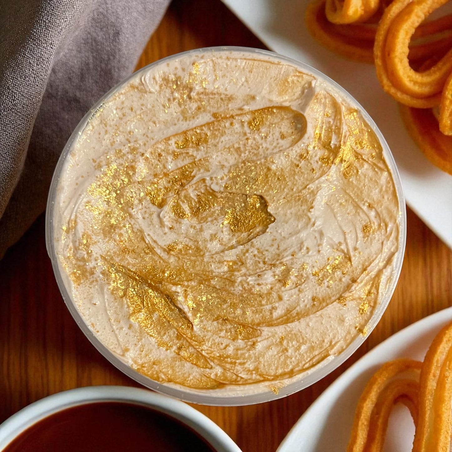 Cinnamon Spiced Churros whipped soap 💫