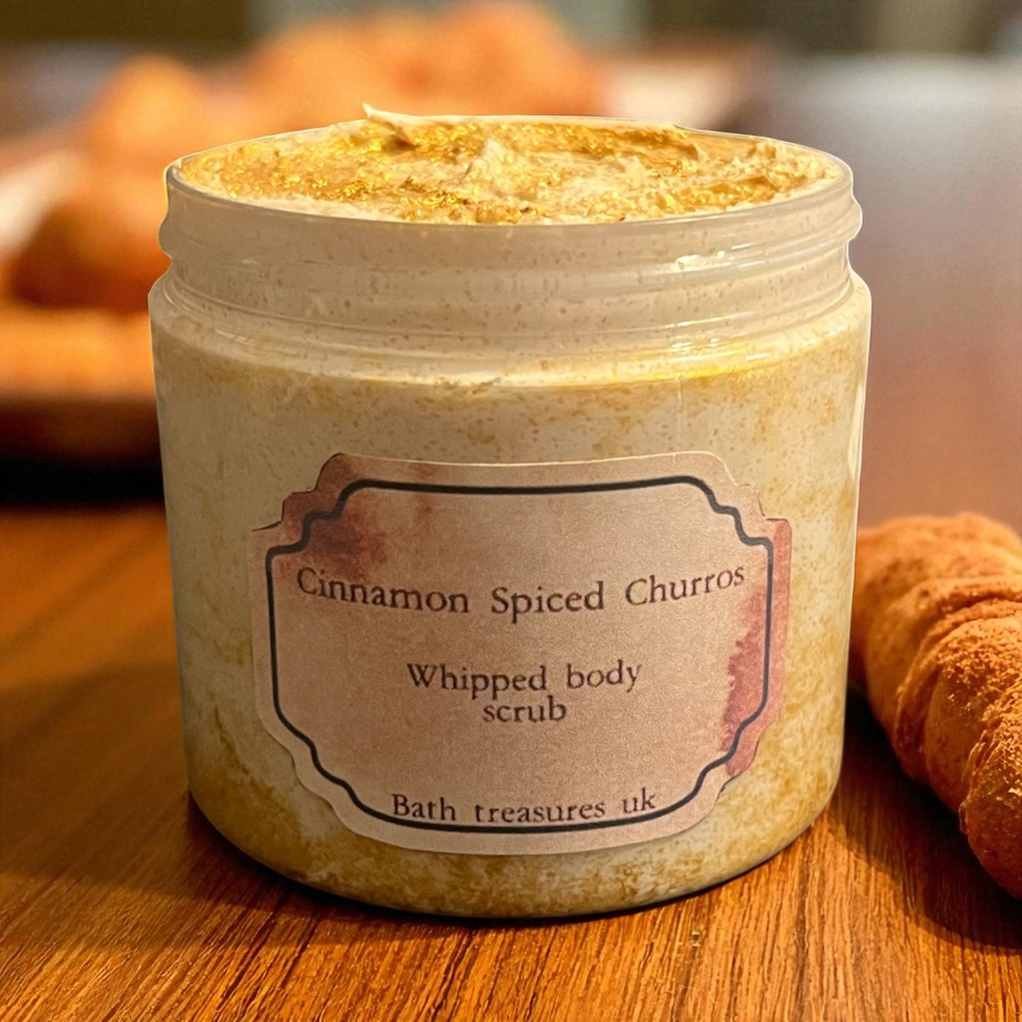 Cinnamon Spiced Churros whipped body scrub 💫