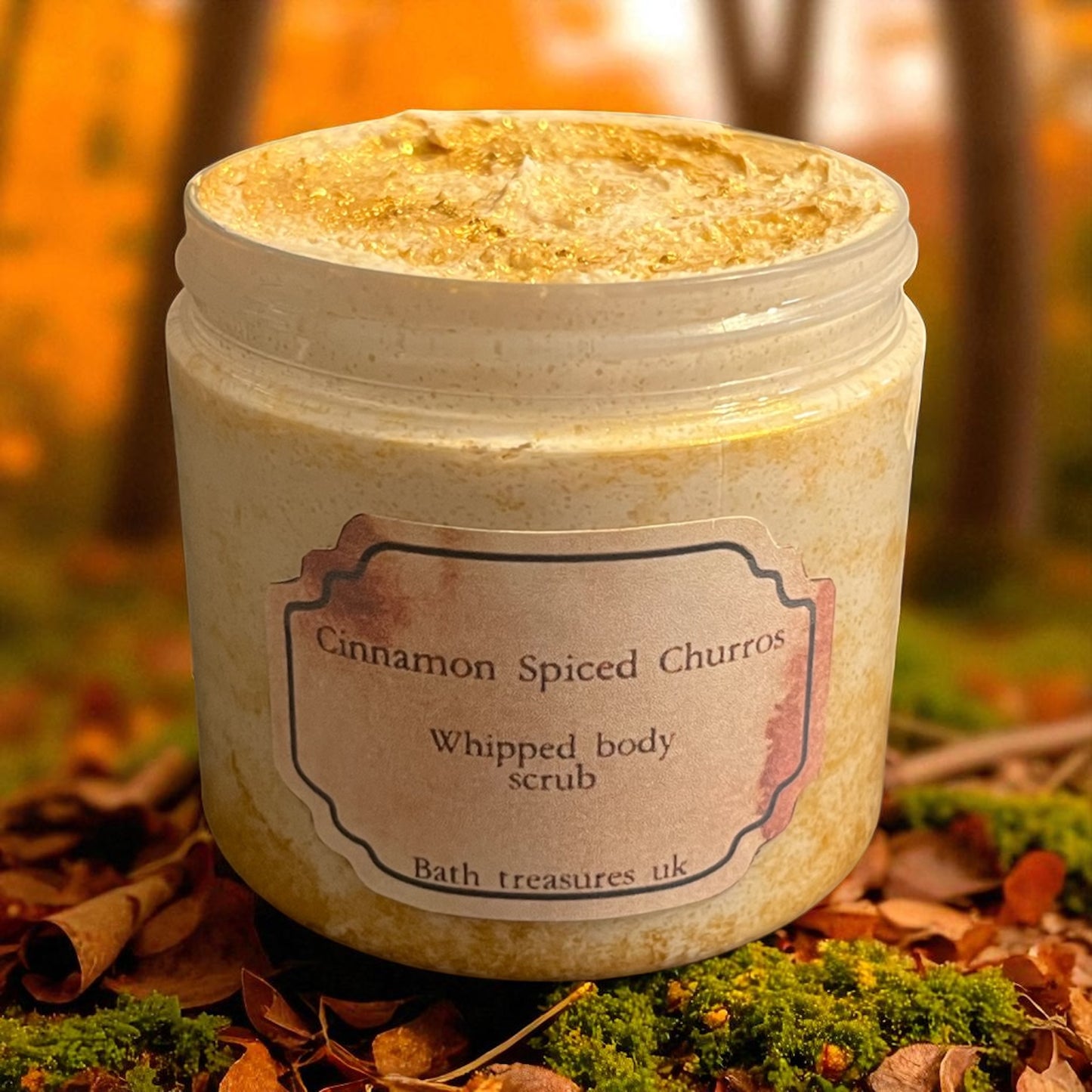 Cinnamon Spiced Churros whipped body scrub 💫