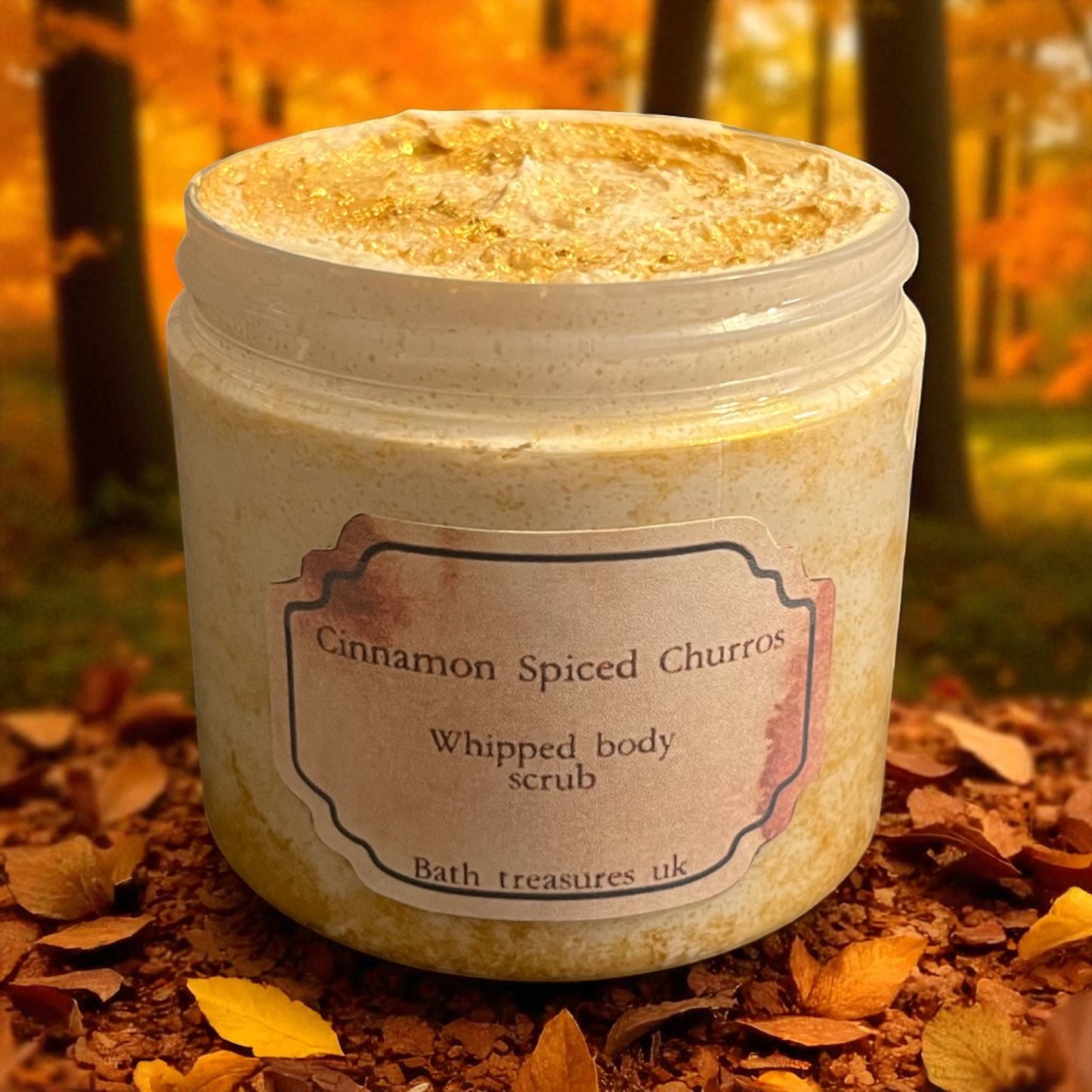 Cinnamon Spiced Churros whipped body scrub 💫
