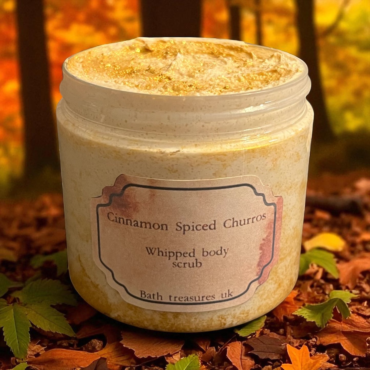 Cinnamon Spiced Churros whipped body scrub 💫