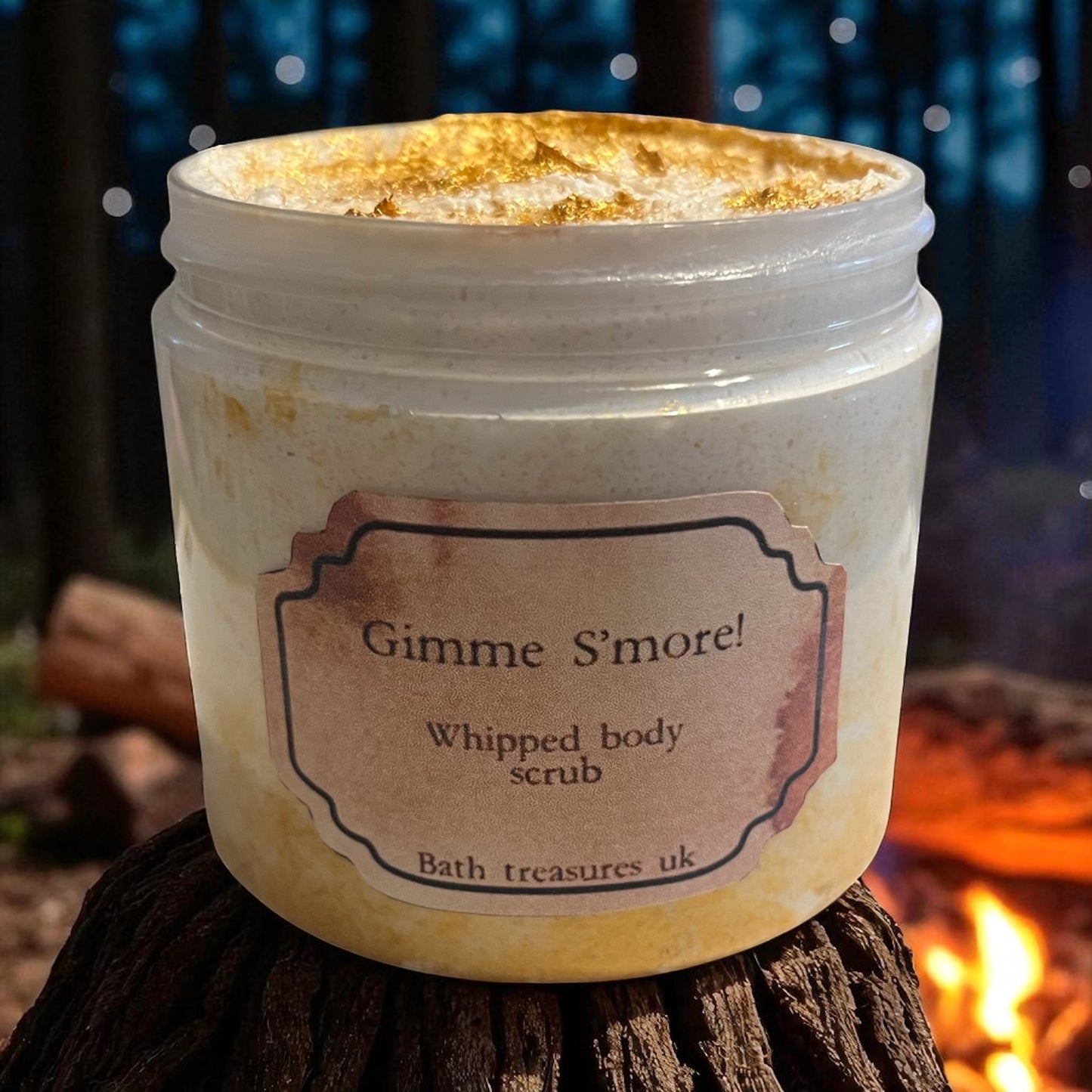 Gimme S’more whipped body scrub 💫