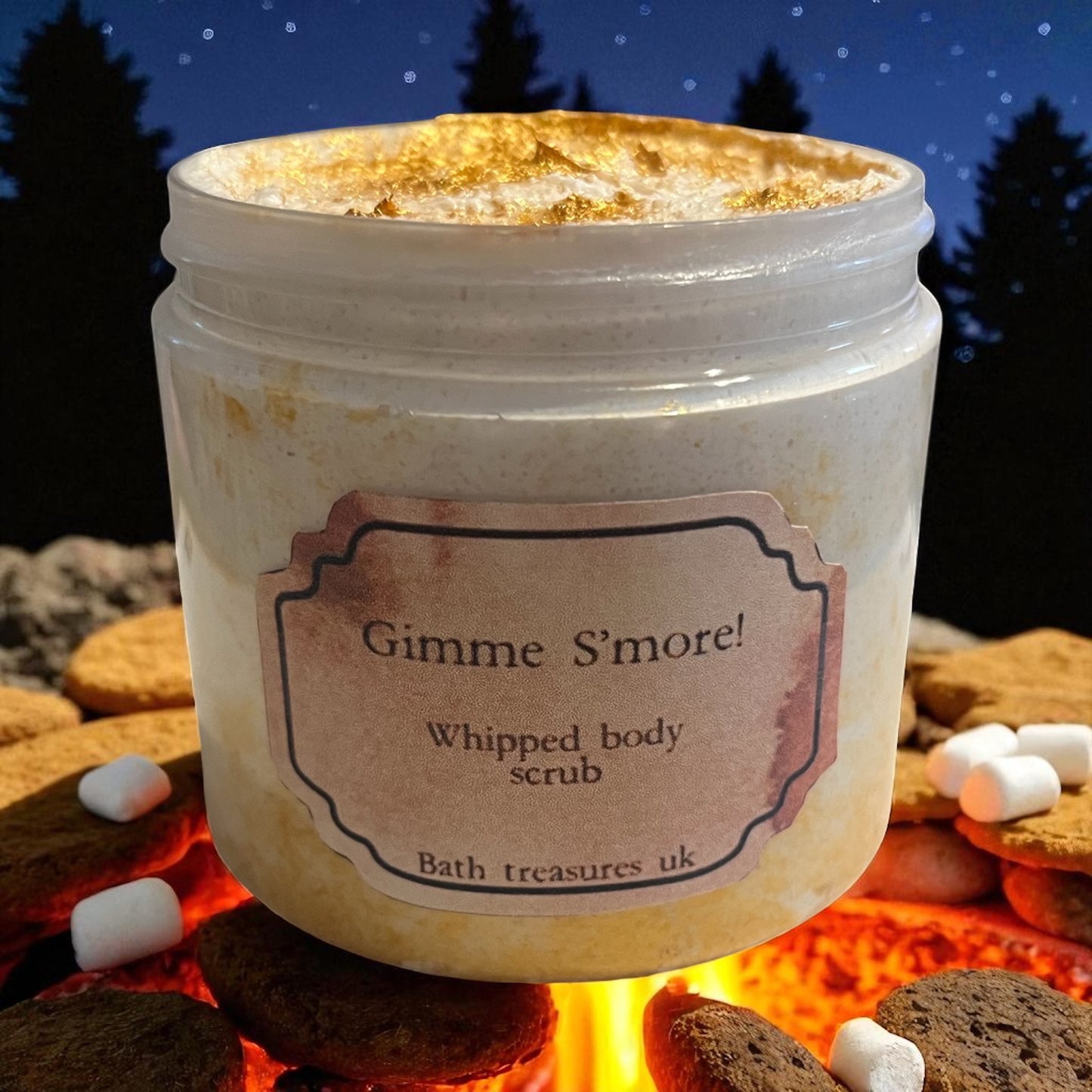 Gimme S’more whipped body scrub 💫