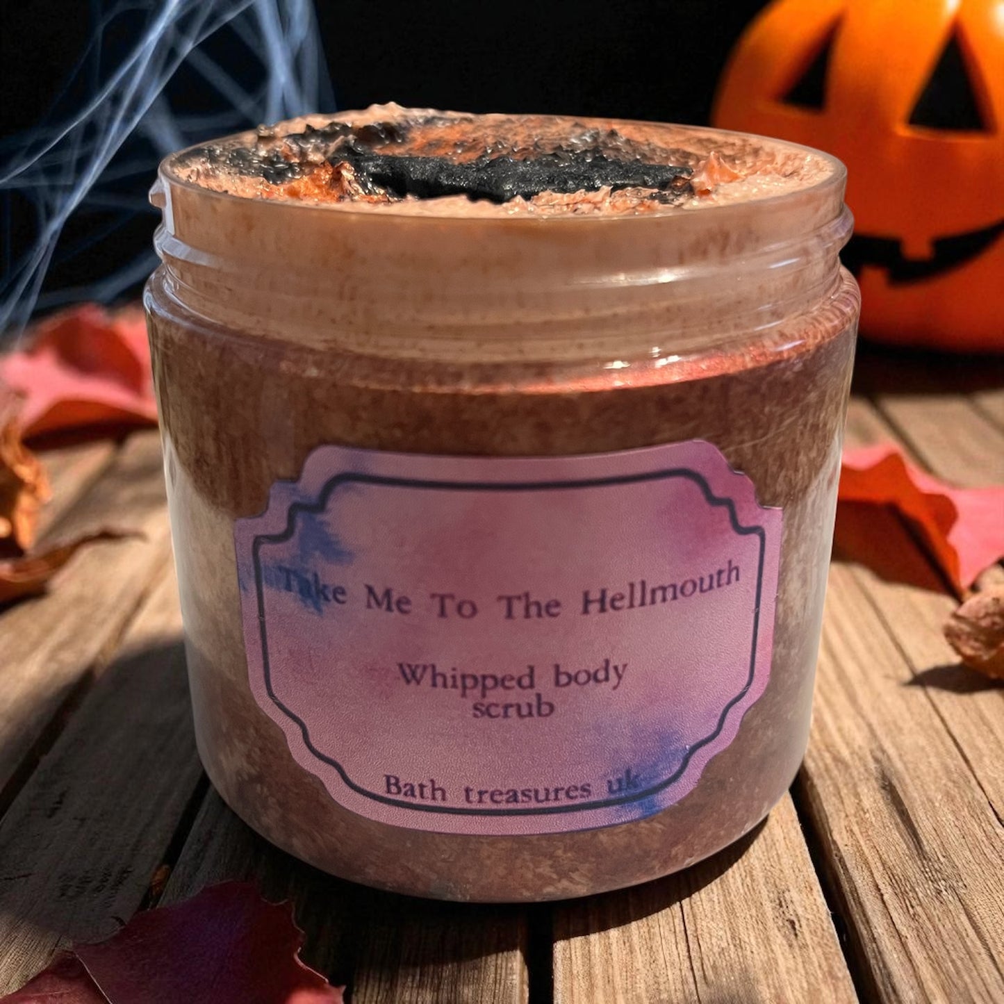 Take me to the hellmouth whipped body scrub 💫