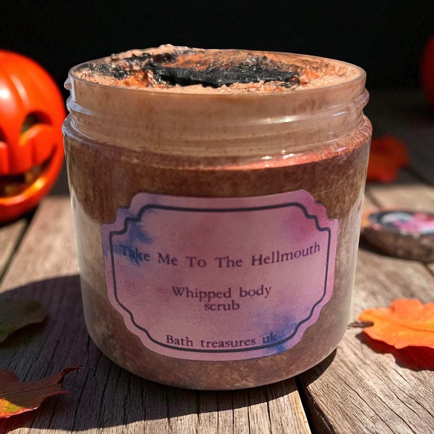 Take me to the hellmouth whipped body scrub 💫