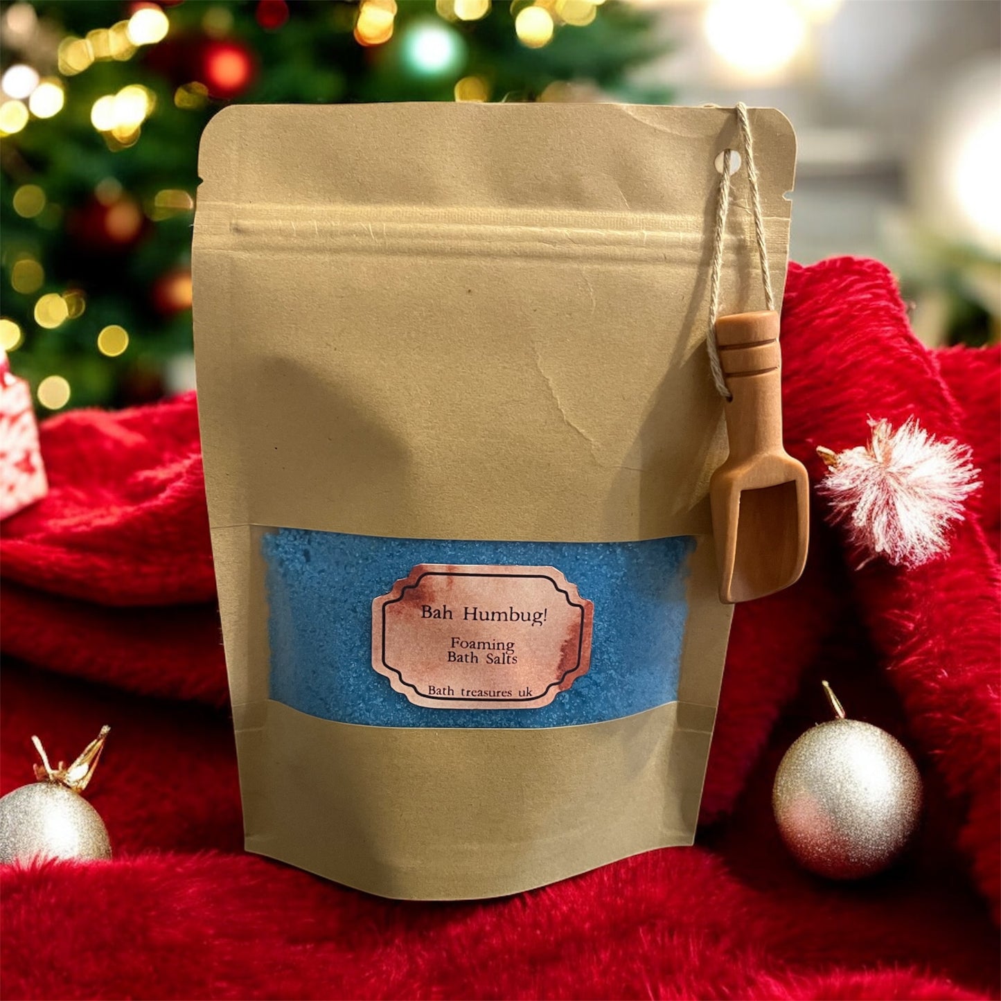 Bah Humbug! Foaming bath salts 💫