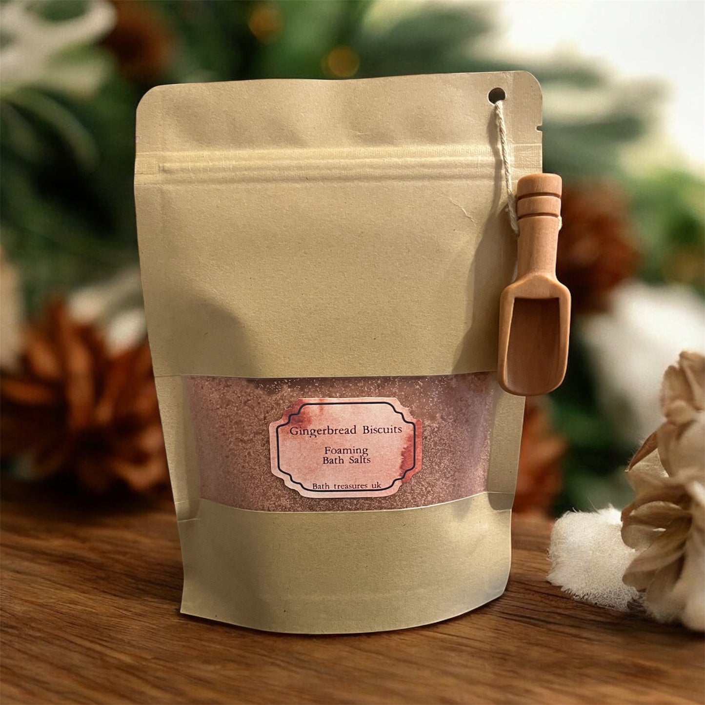 Gingerbread Biscuits foaming bath salts 💫